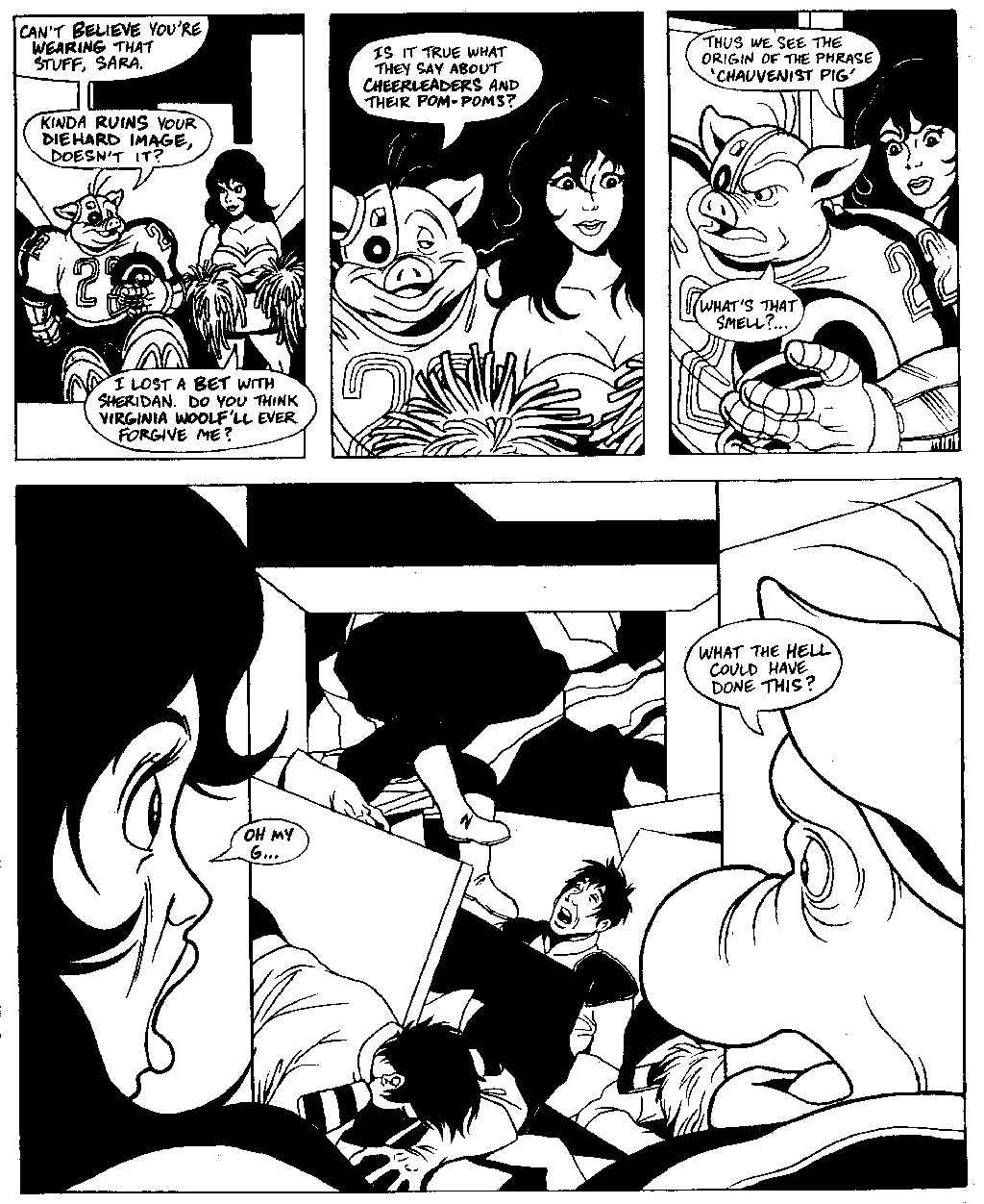 Read online Cyberswine comic -  Issue #0 - 30