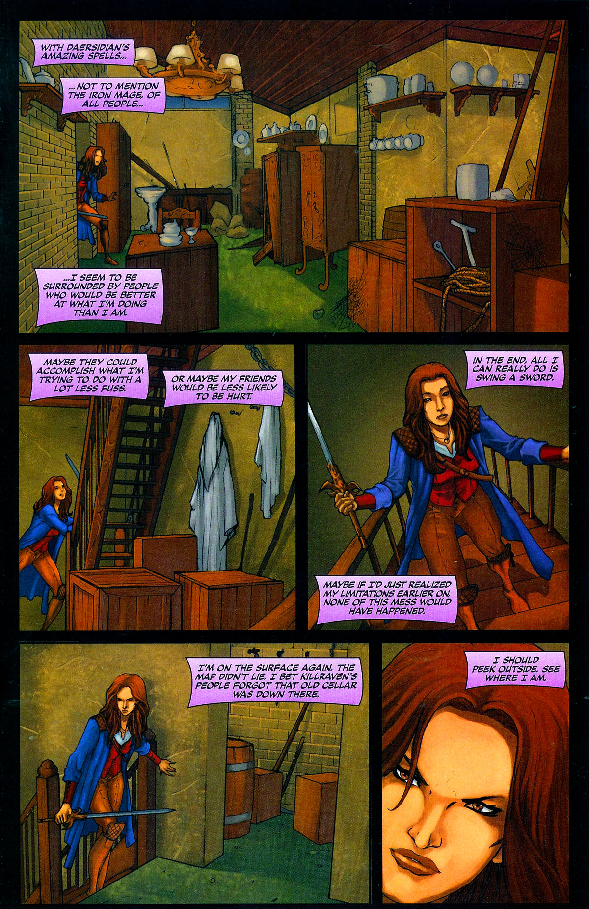 Read online Ptolus: City by the Spire comic -  Issue #4 - 17