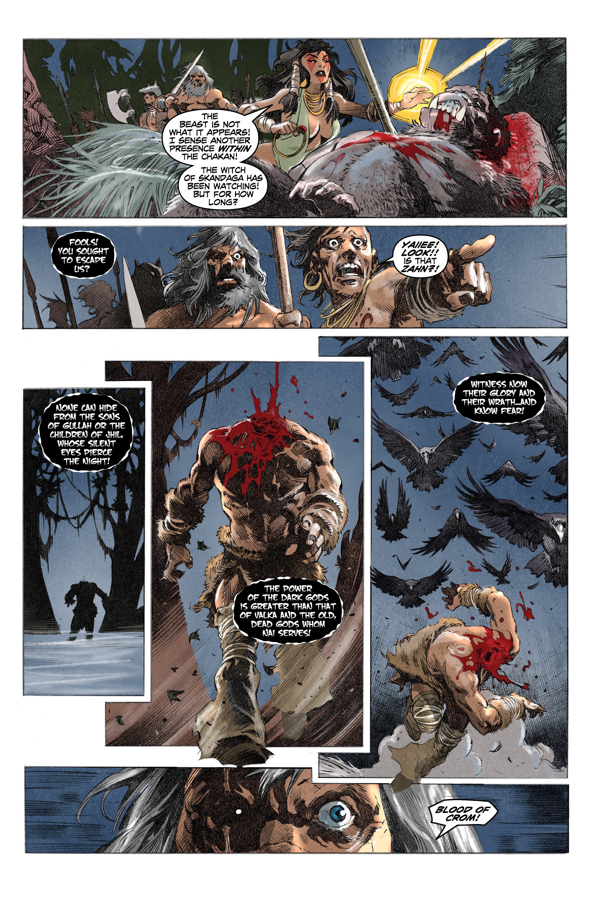 Read online King Conan Chronicles Epic Collection comic -  Issue # Wolves And Dragons (Part 4) - 40