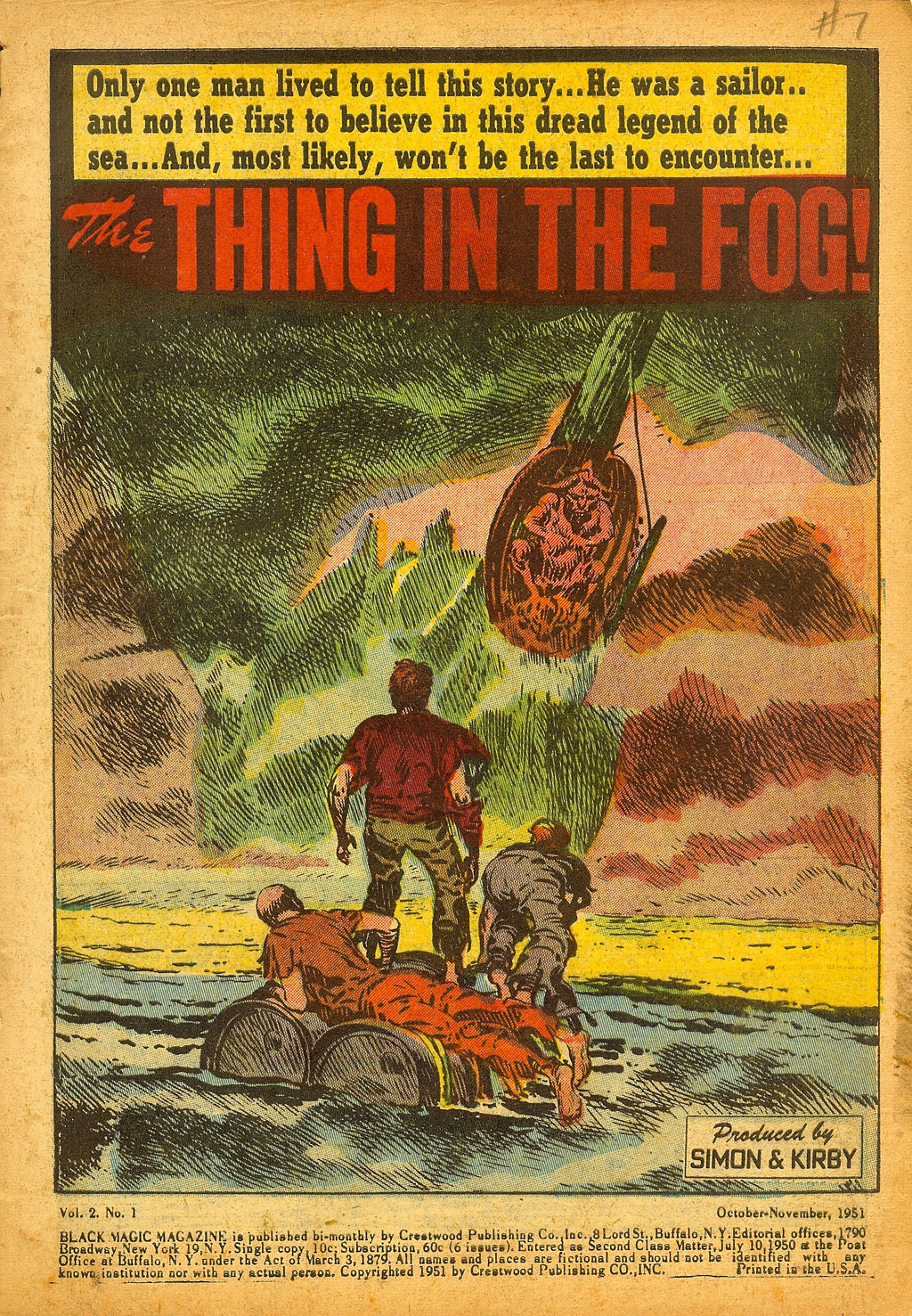 Read online Black Magic (1950) comic -  Issue #7 - 23