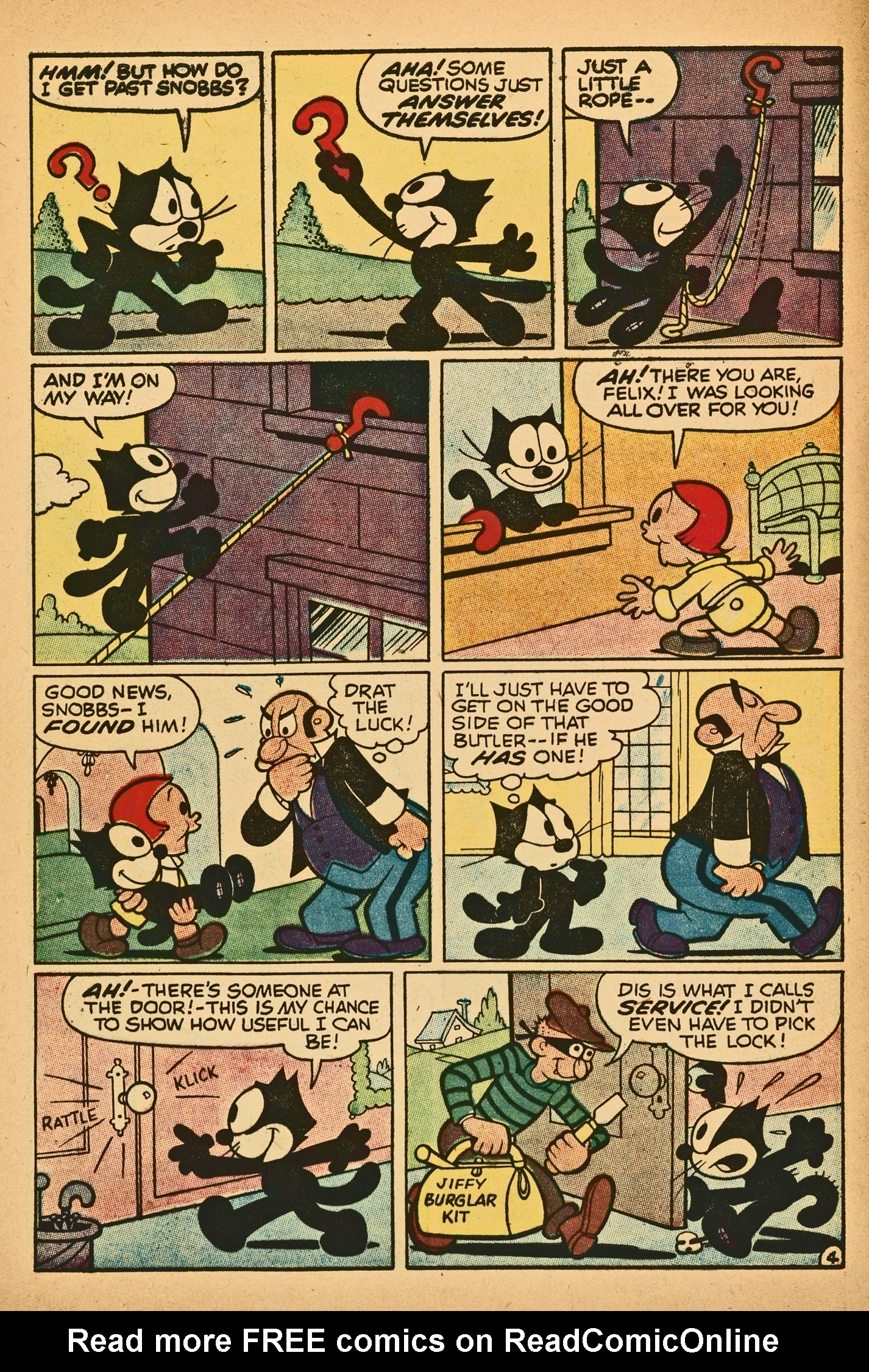 Read online Felix the Cat (1955) comic -  Issue #109 - 8
