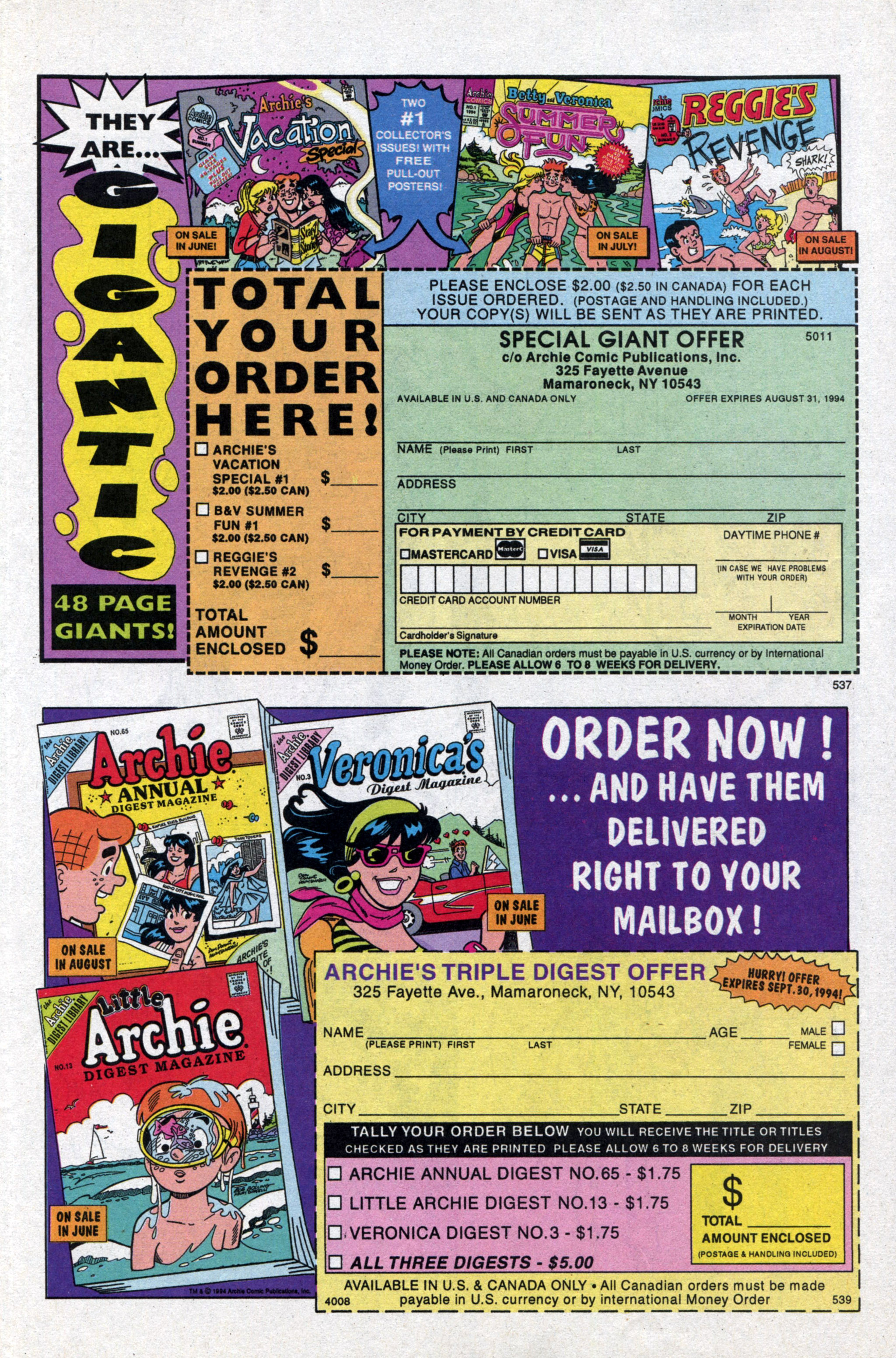 Read online Veronica comic -  Issue #37 - 19