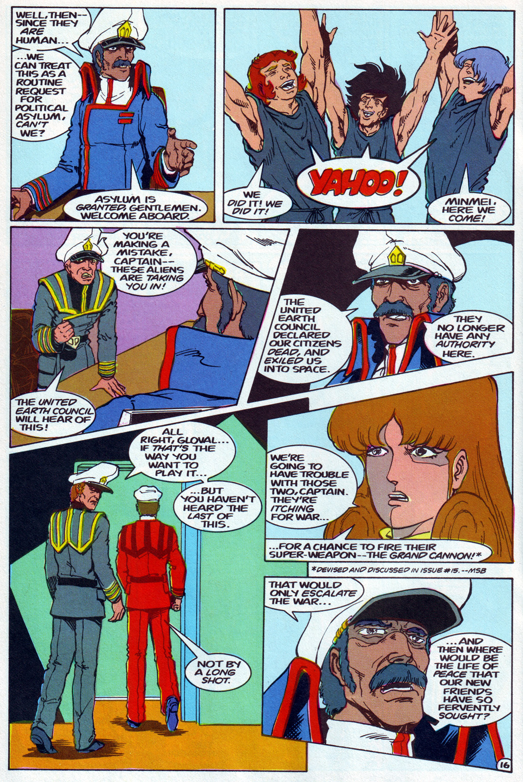 Read online Robotech The Macross Saga comic -  Issue #23 - 17