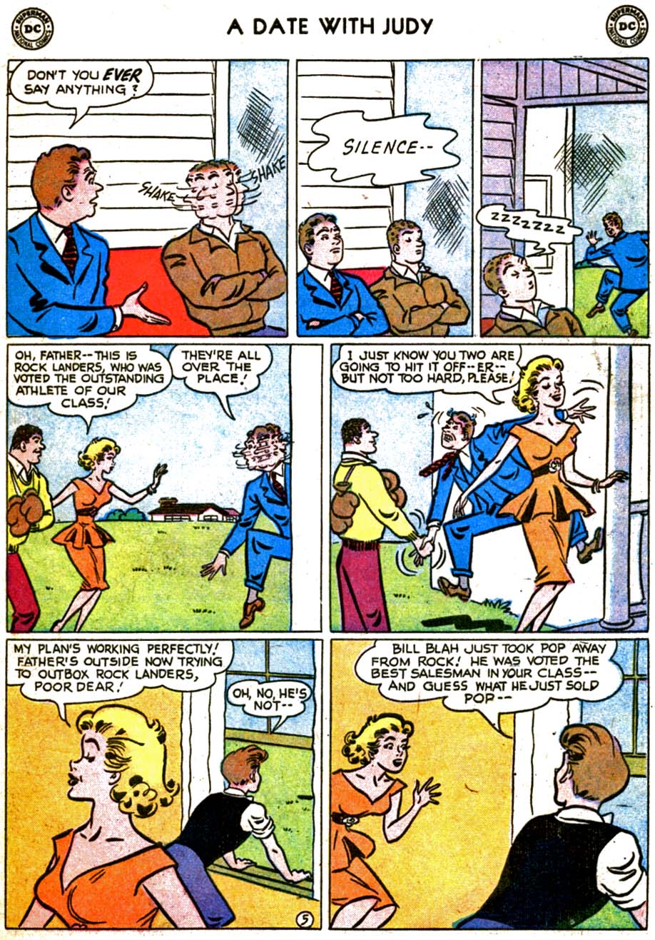 Read online A Date with Judy comic -  Issue #70 - 31