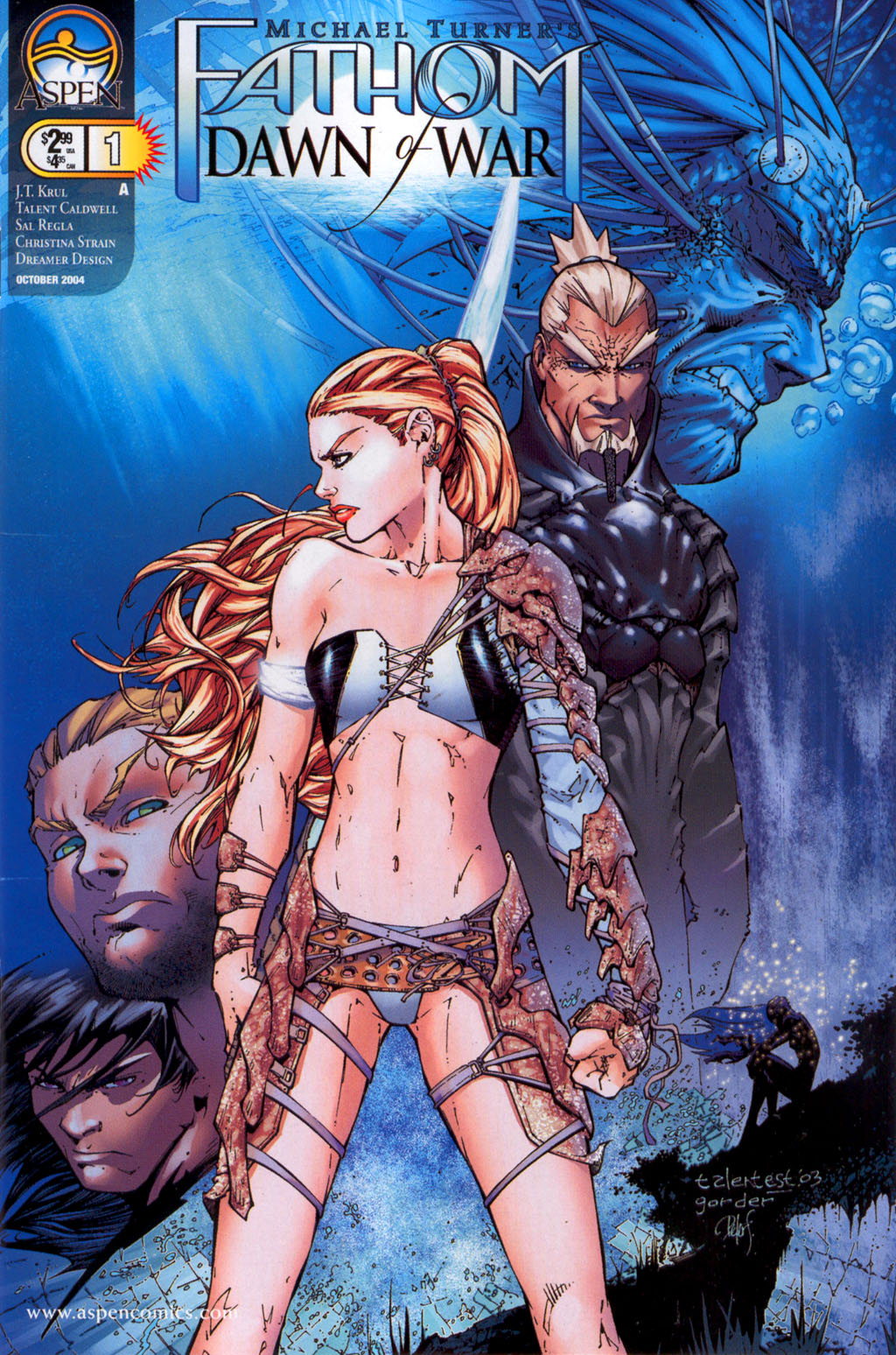 Read online Fathom: Dawn of War comic -  Issue #1 - 1