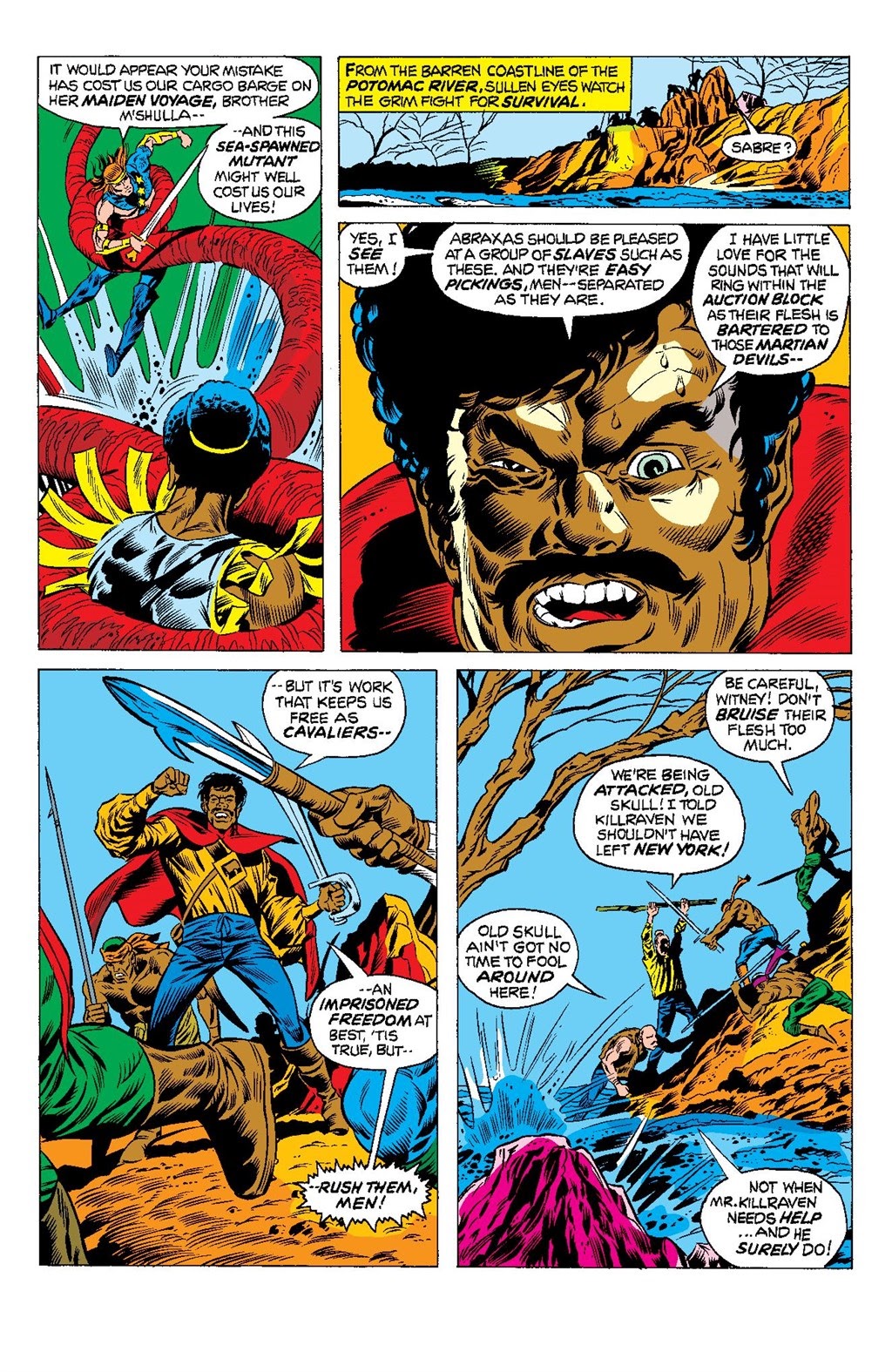 Read online Killraven Epic Collection: Warrior of the Worlds comic -  Issue # TPB (Part 1) - 90