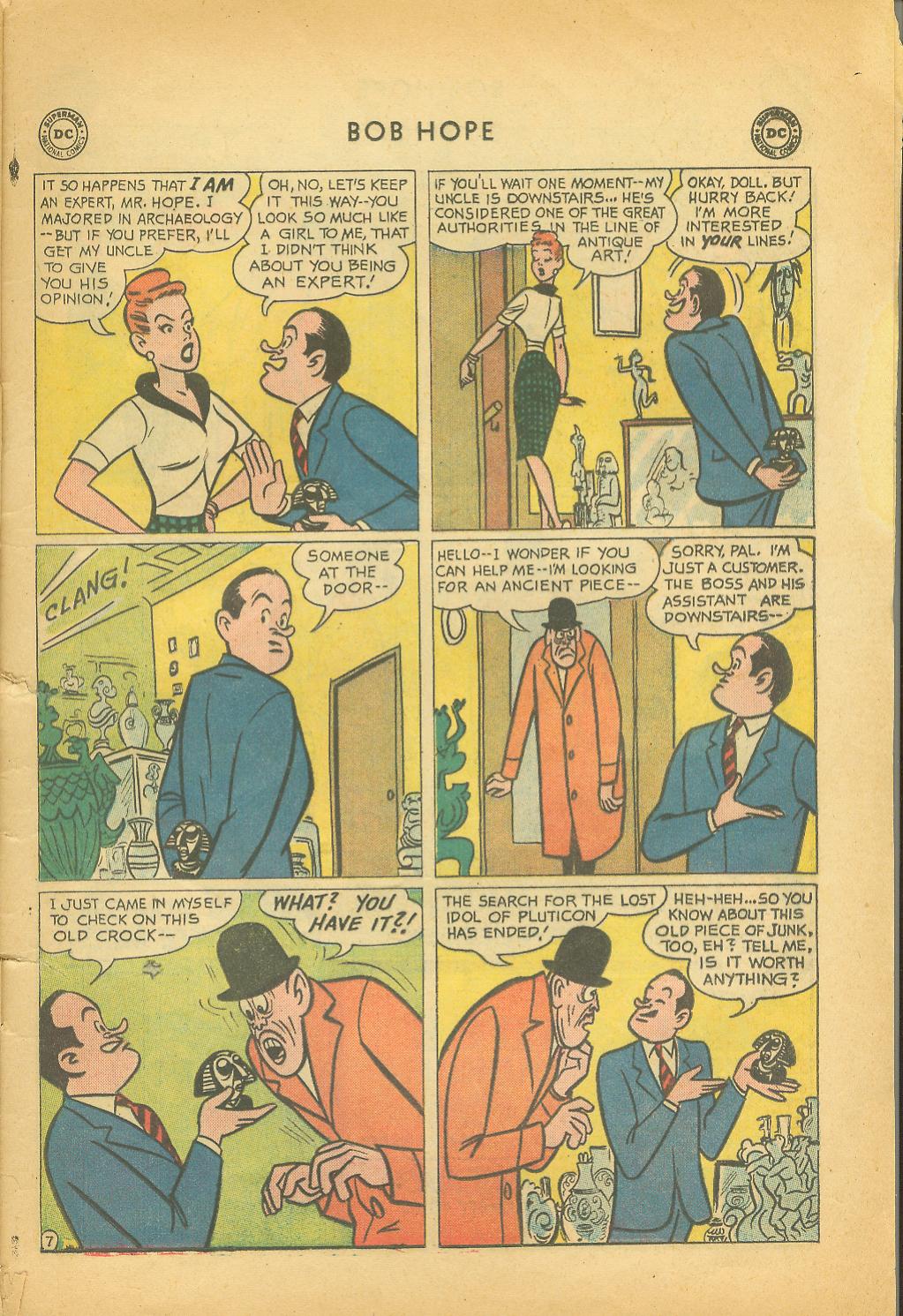 Read online The Adventures of Bob Hope comic -  Issue #64 - 9