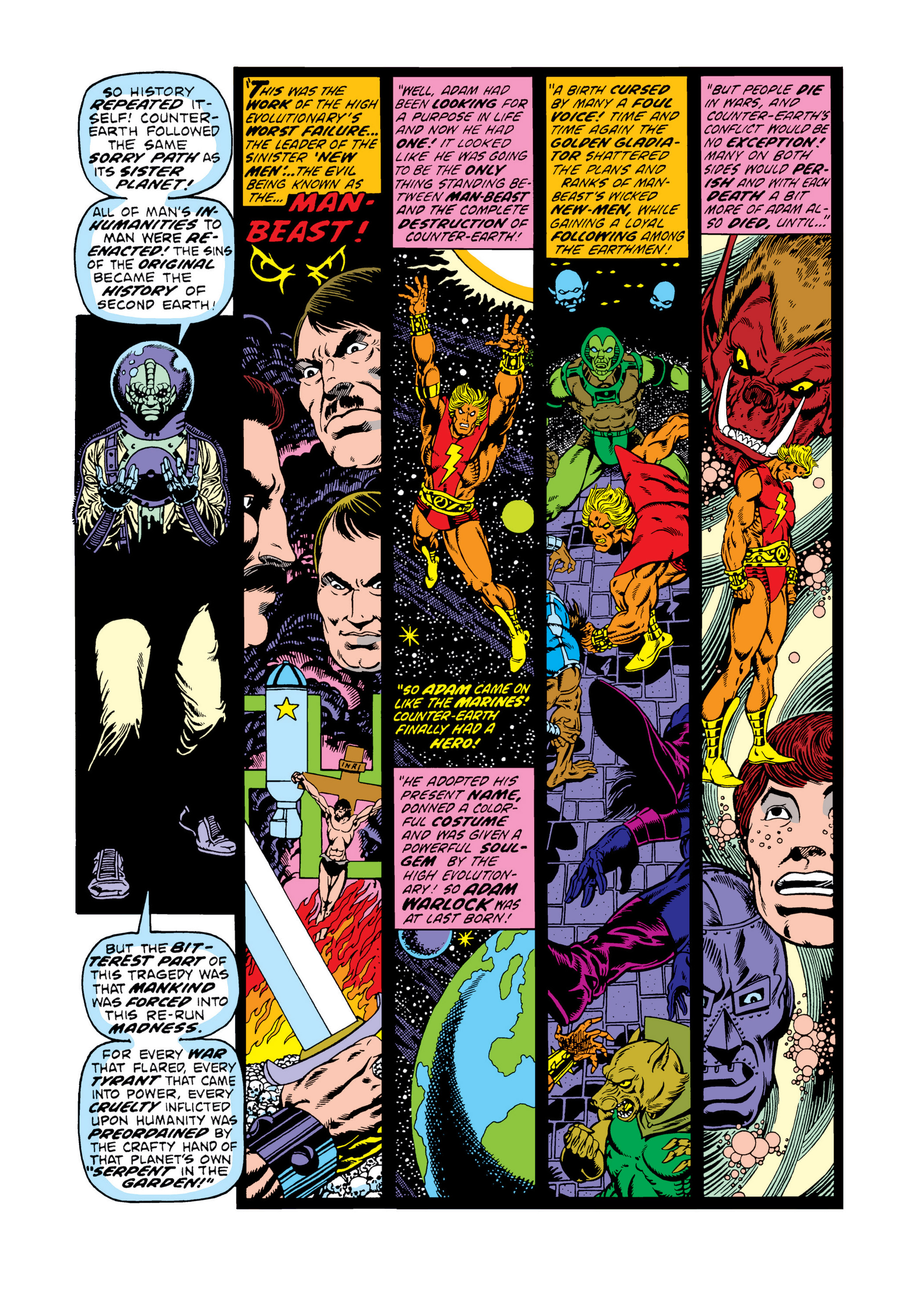 Read online Marvel Masterworks: Warlock comic -  Issue # TPB 2 (Part 1) - 11