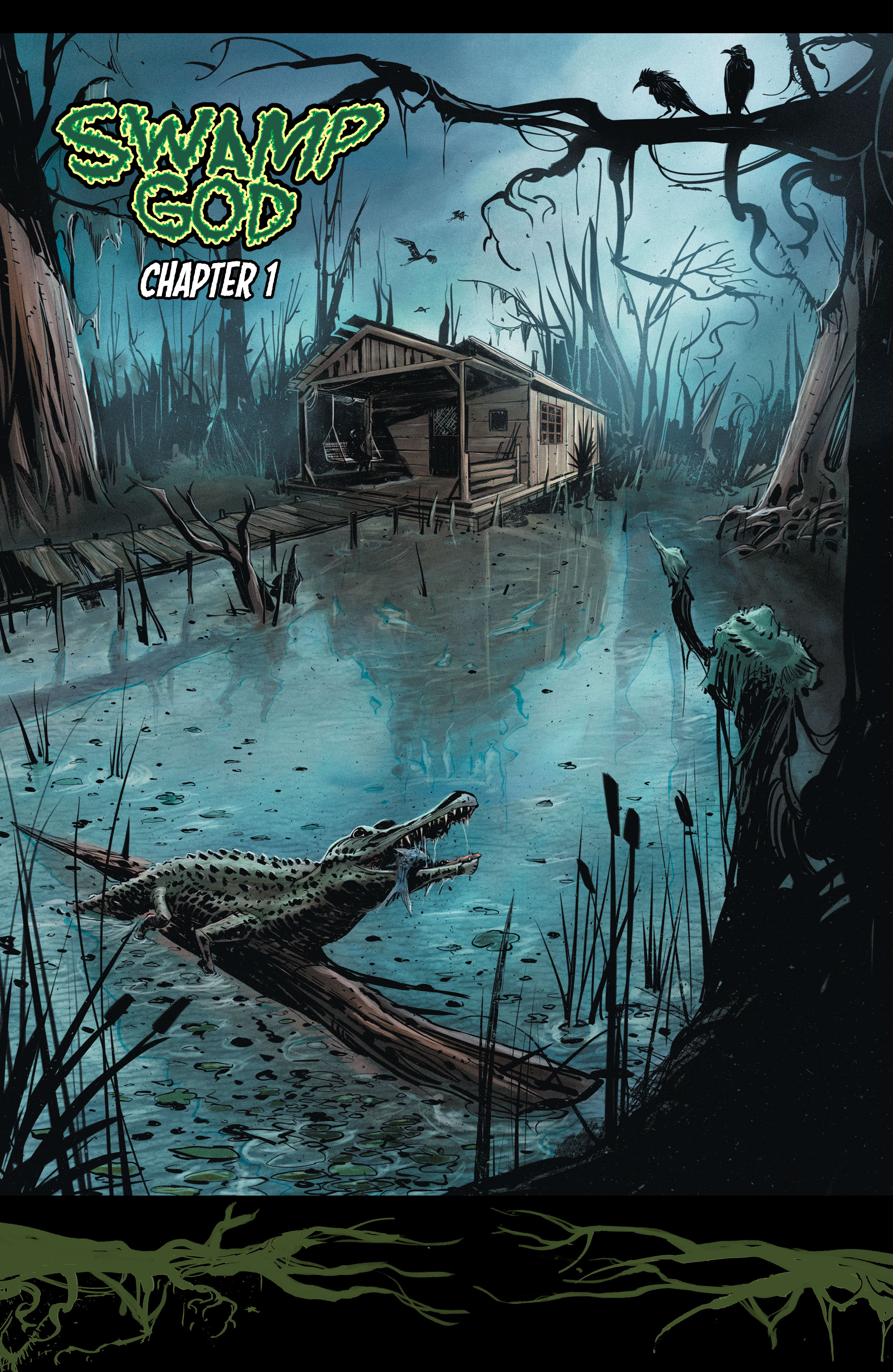 Read online Swamp God comic -  Issue #1 - 3