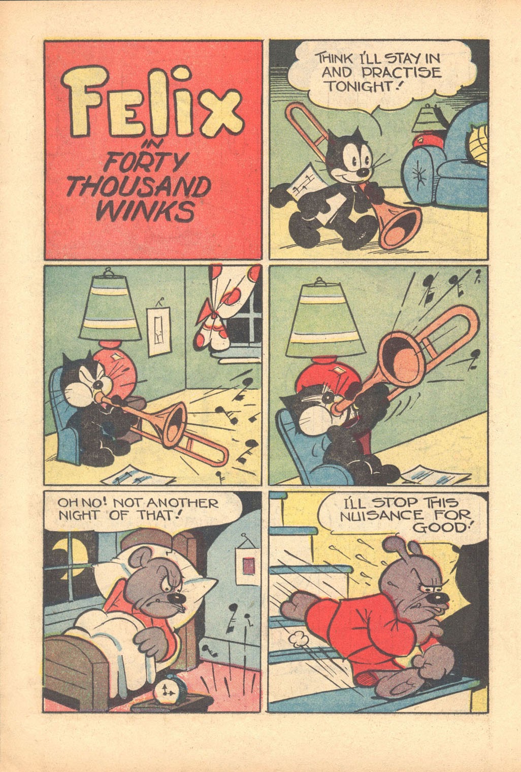 Read online Felix the Cat (1951) comic -  Issue #32 - 18