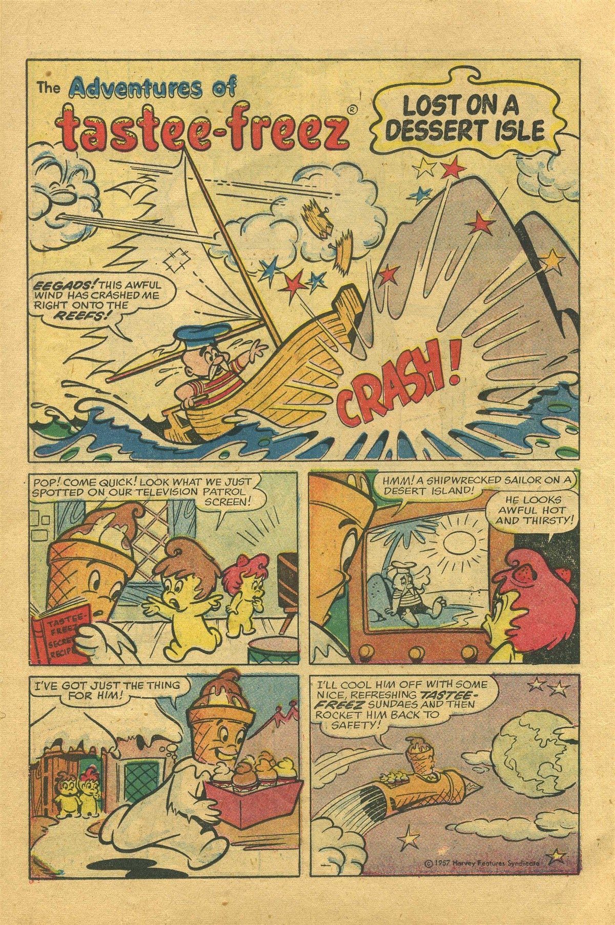 Read online Tastee-Freez Comics comic -  Issue #4 - 25