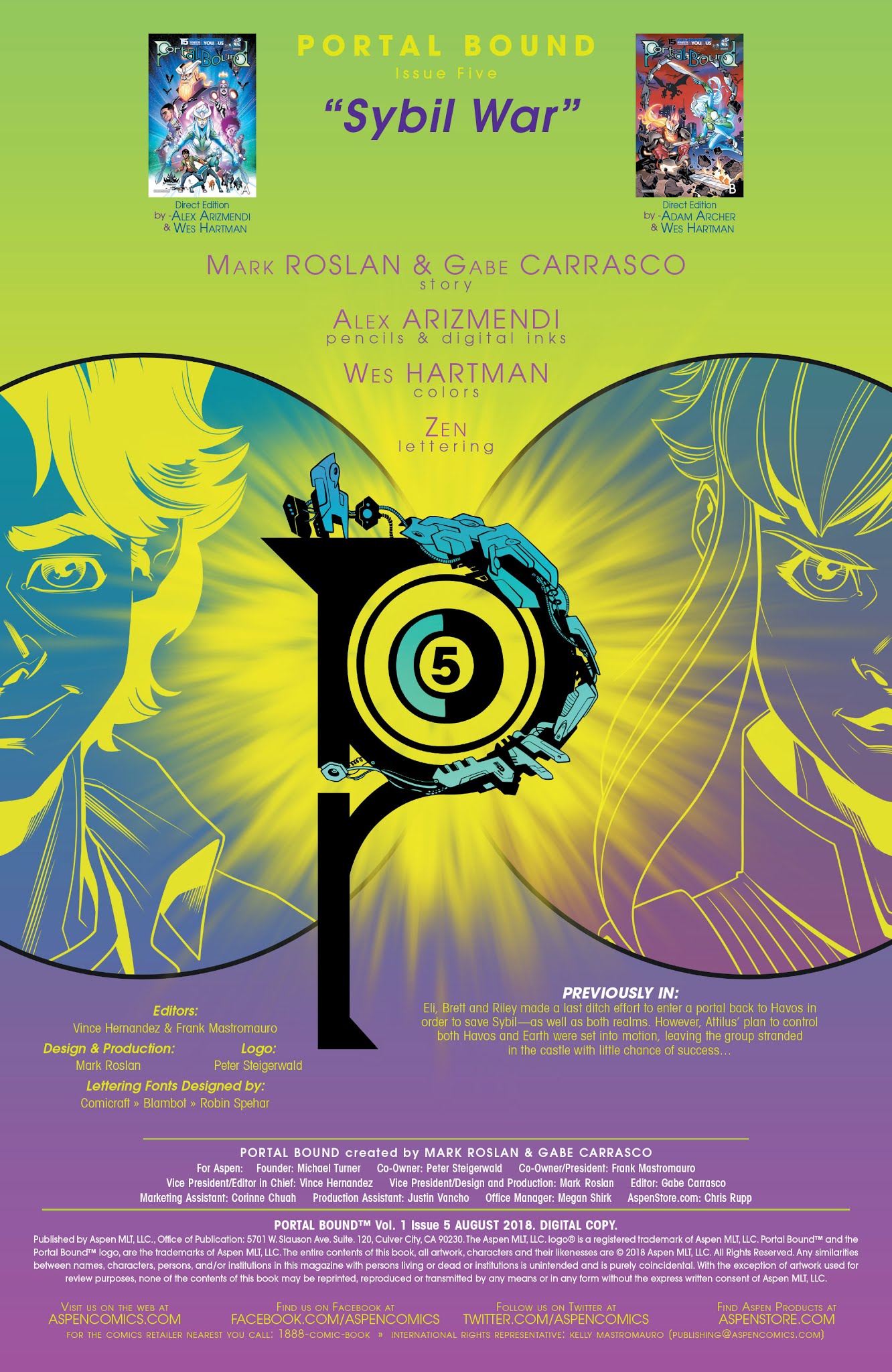 Read online Portal Bound comic -  Issue #5 - 3