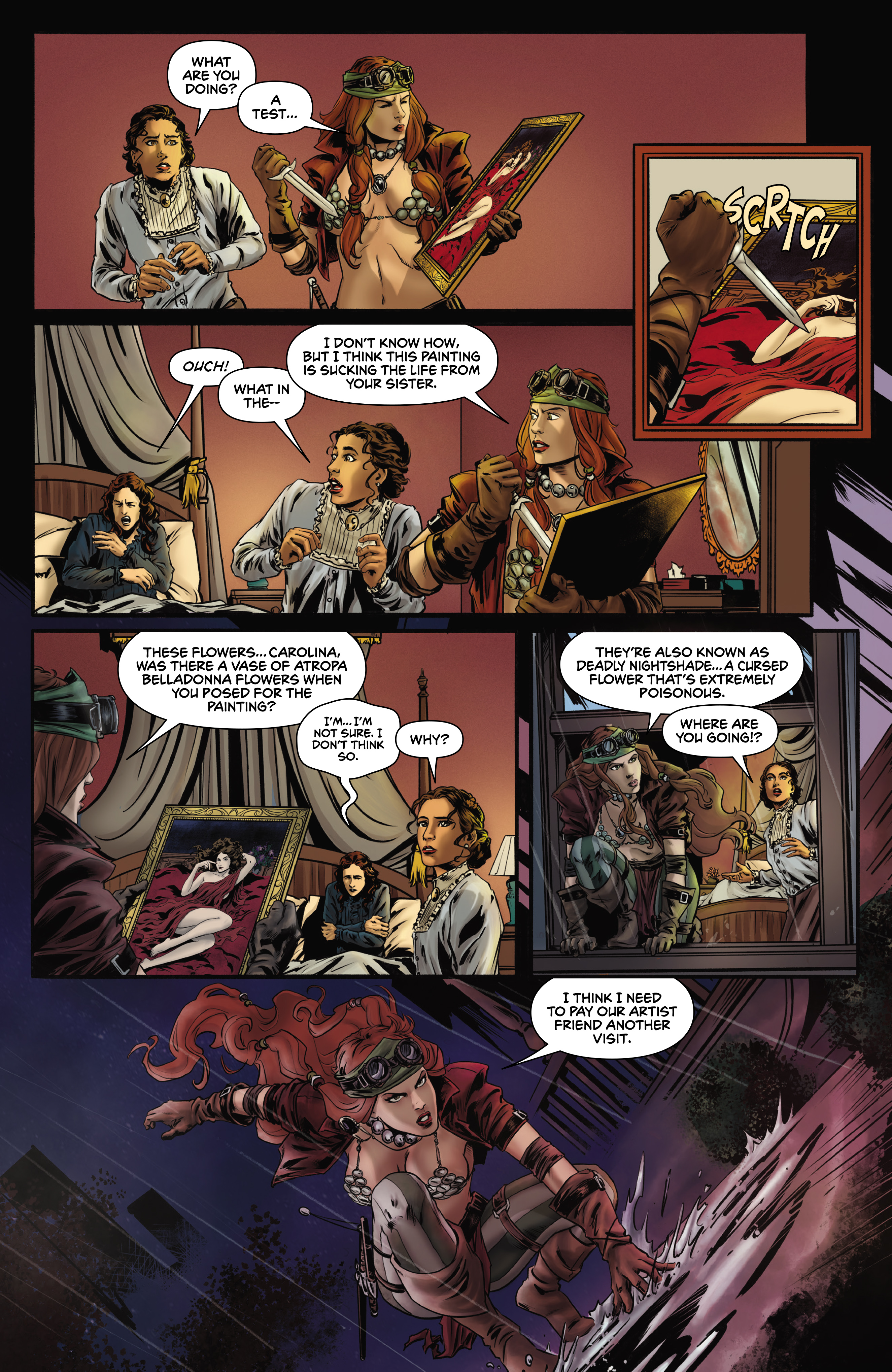 Read online Legenderry: Red Sonja (2023) comic -  Issue # Full - 17