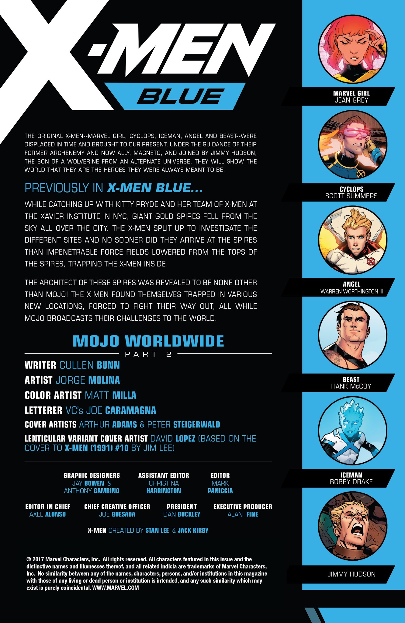 Read online X-Men: Blue comic -  Issue #13 - 2