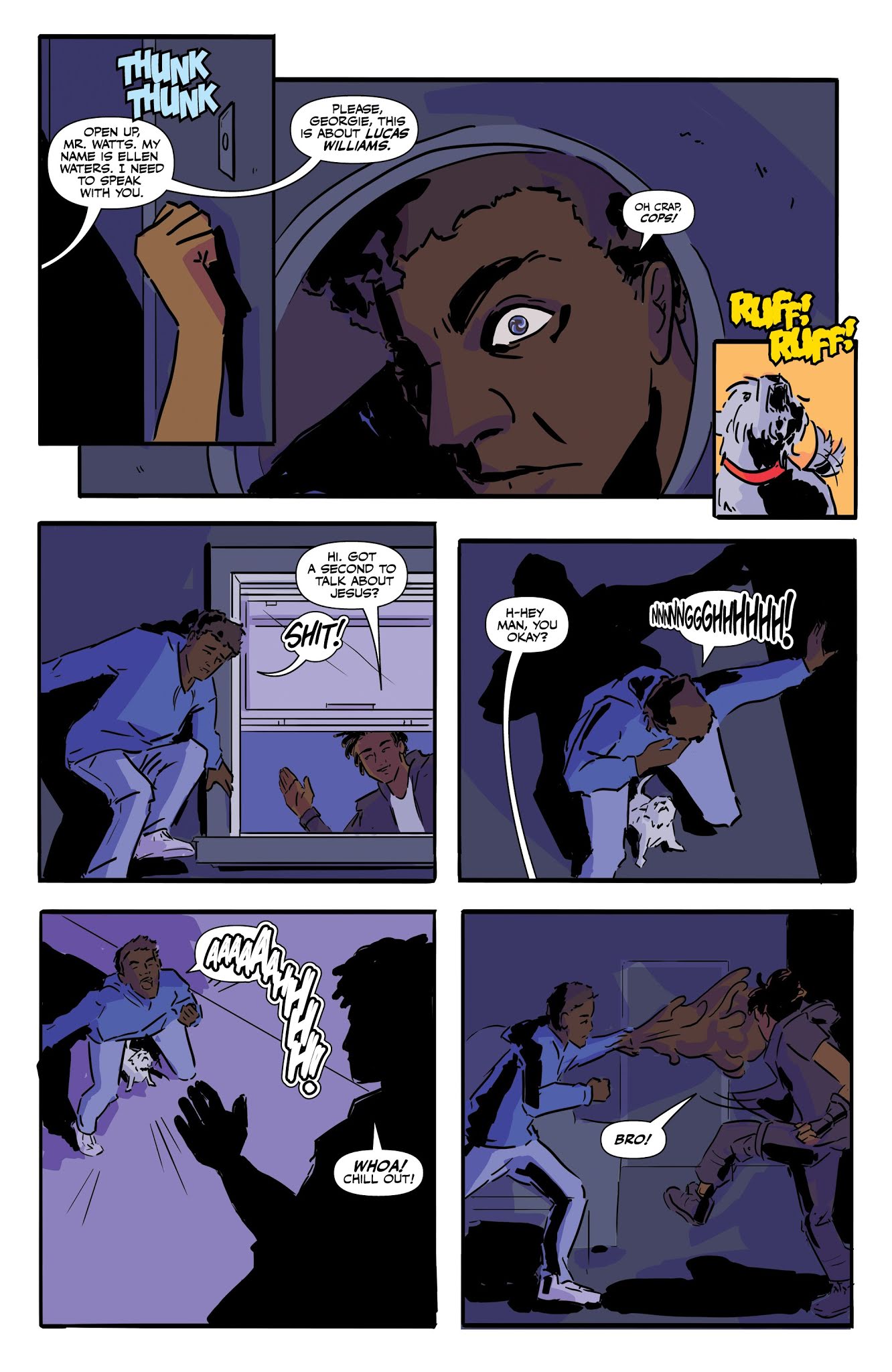 Read online Black (AF): Devil's Dye comic -  Issue #1 - 10