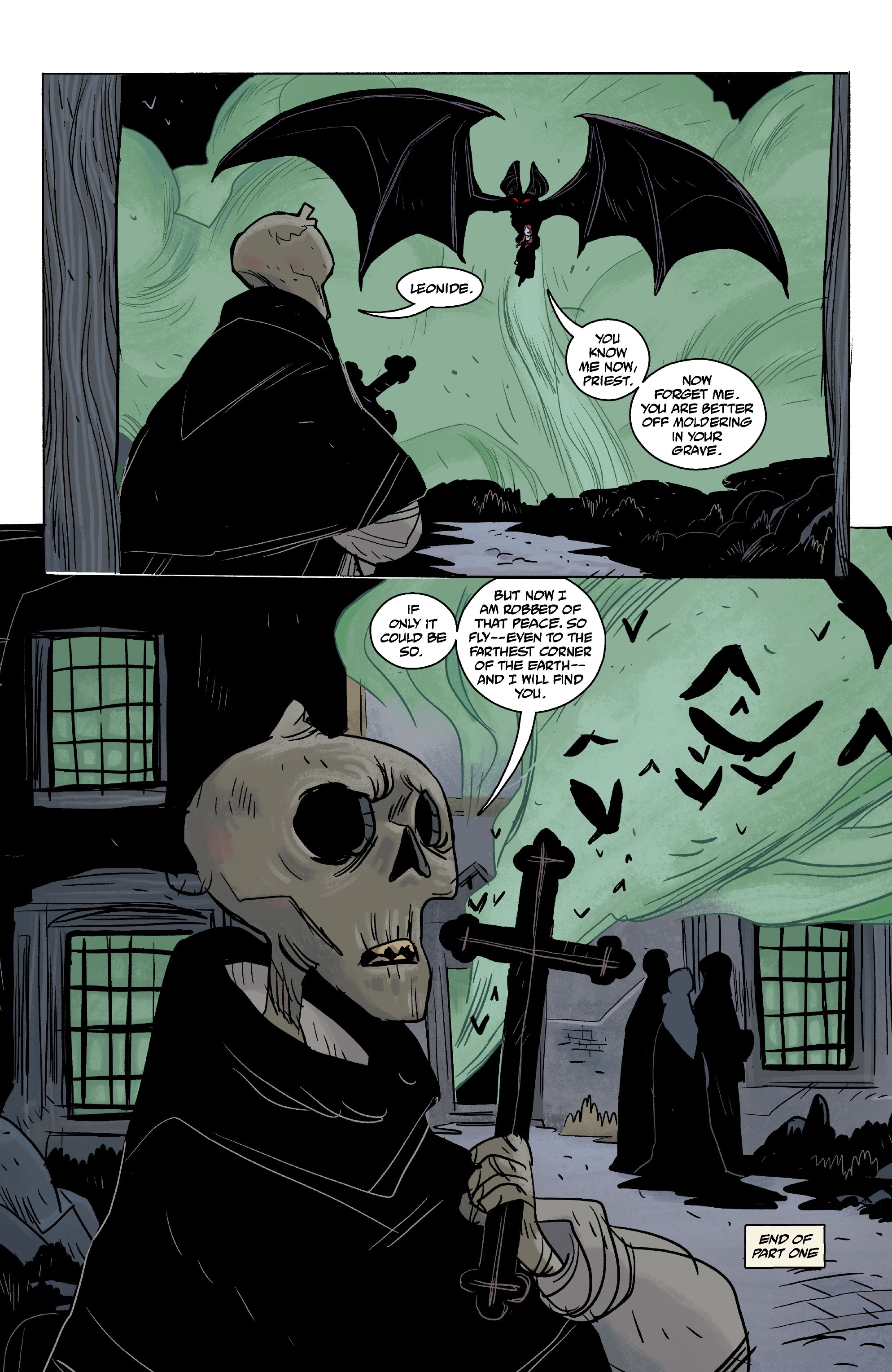Read online Leonide the Vampyre: Miracle at The Crow's Head comic -  Issue # Full - 22