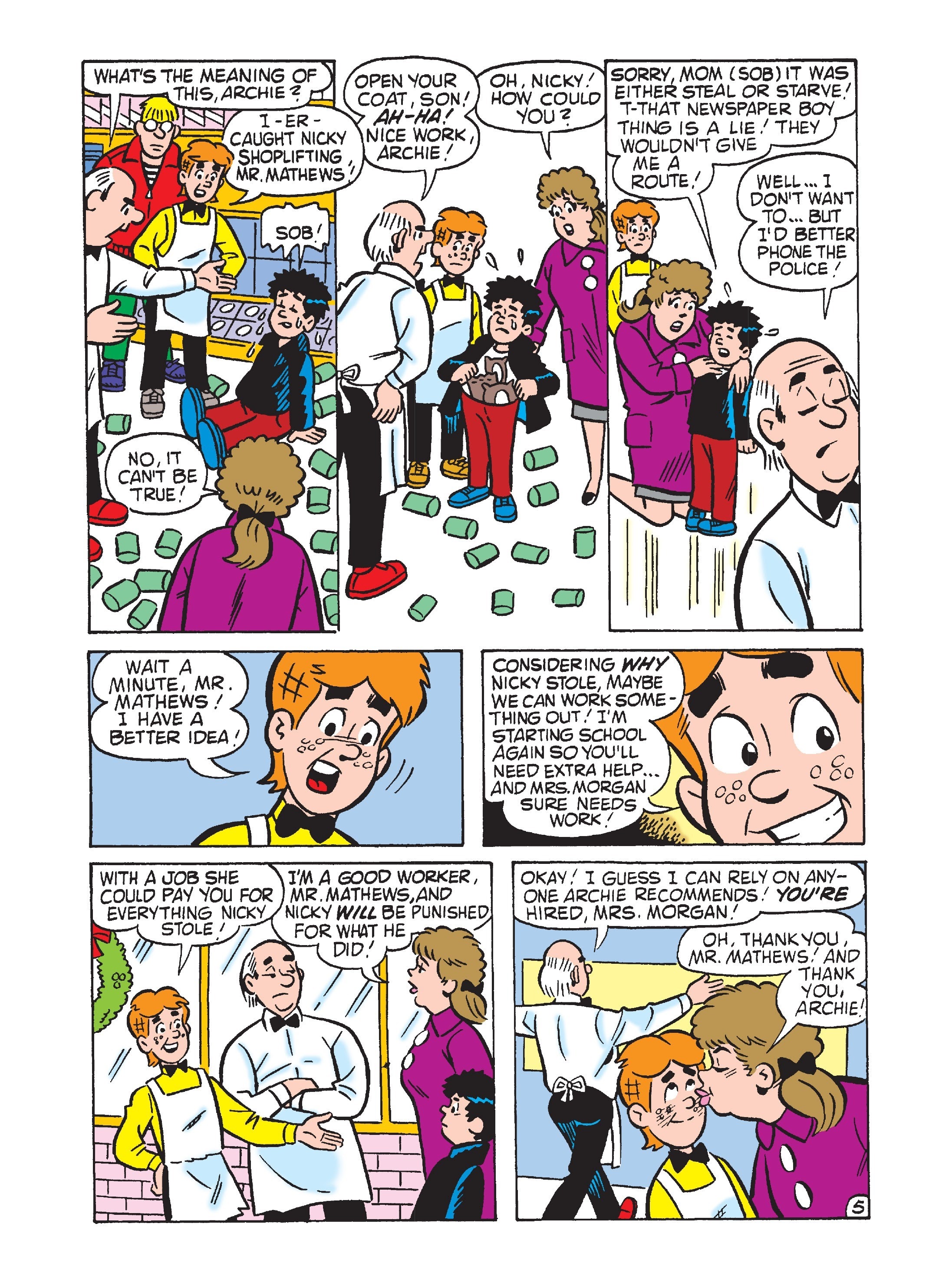 Read online Archie & Friends Double Digest comic -  Issue #21 - 133