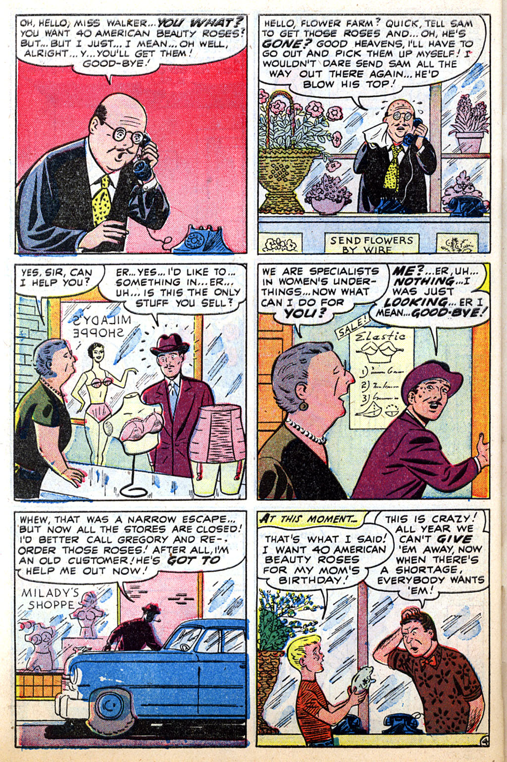 Read online Patsy Walker comic -  Issue #43 - 46