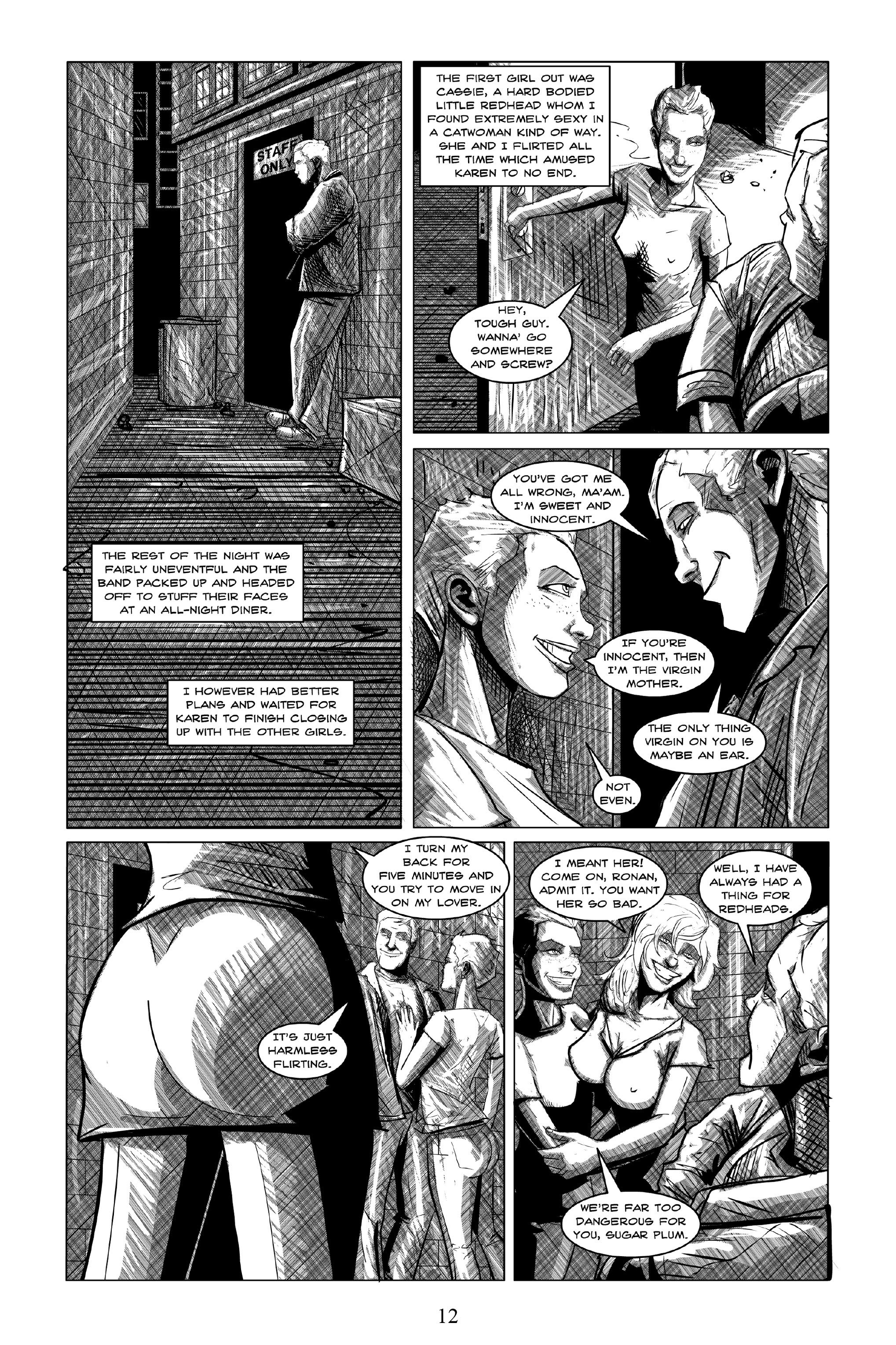 Read online Two Redheads & A Dead Blonde comic -  Issue #1 - 13