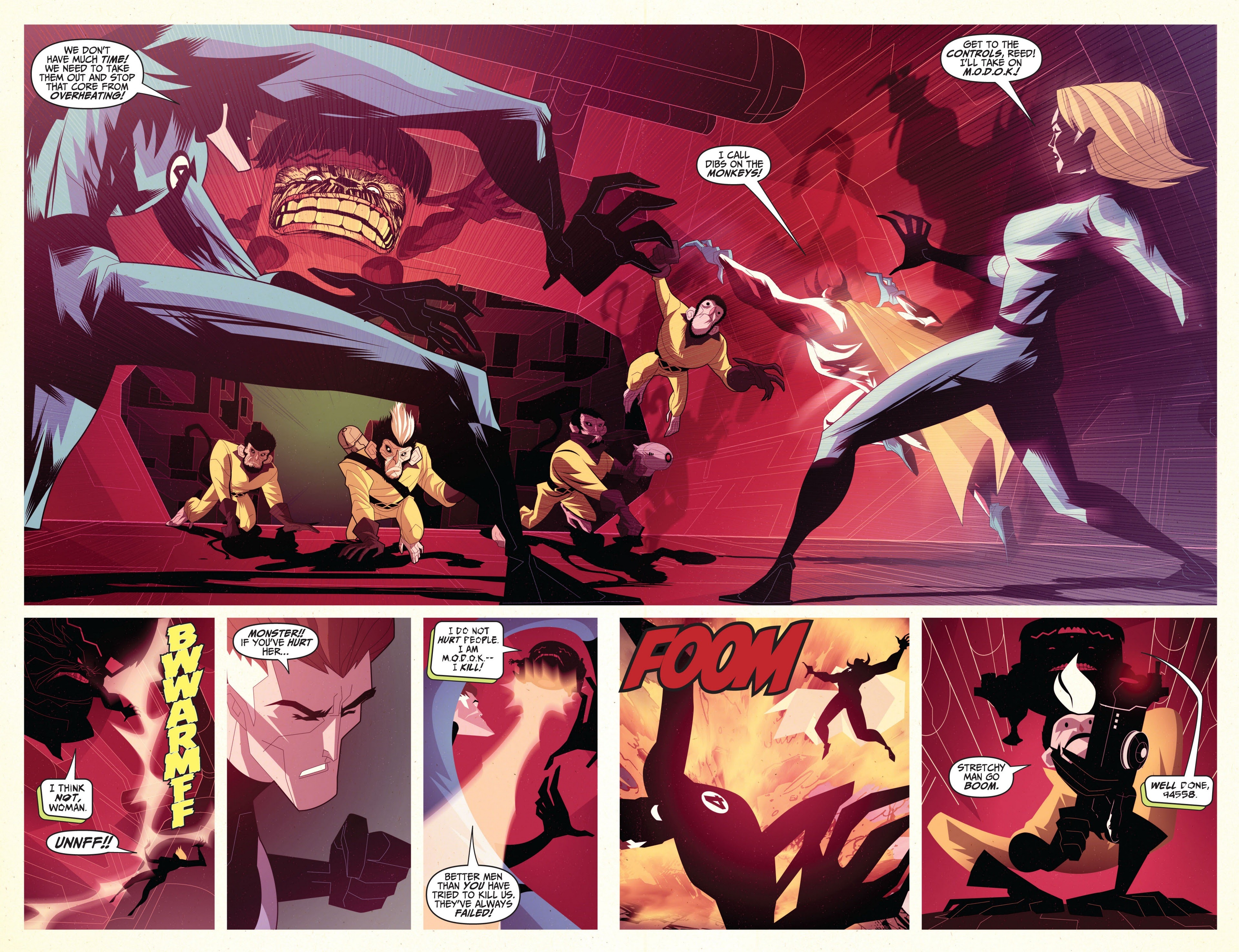 Read online Fantastic Four in...Ataque del M.O.D.O.K.! comic -  Issue # Full - 32
