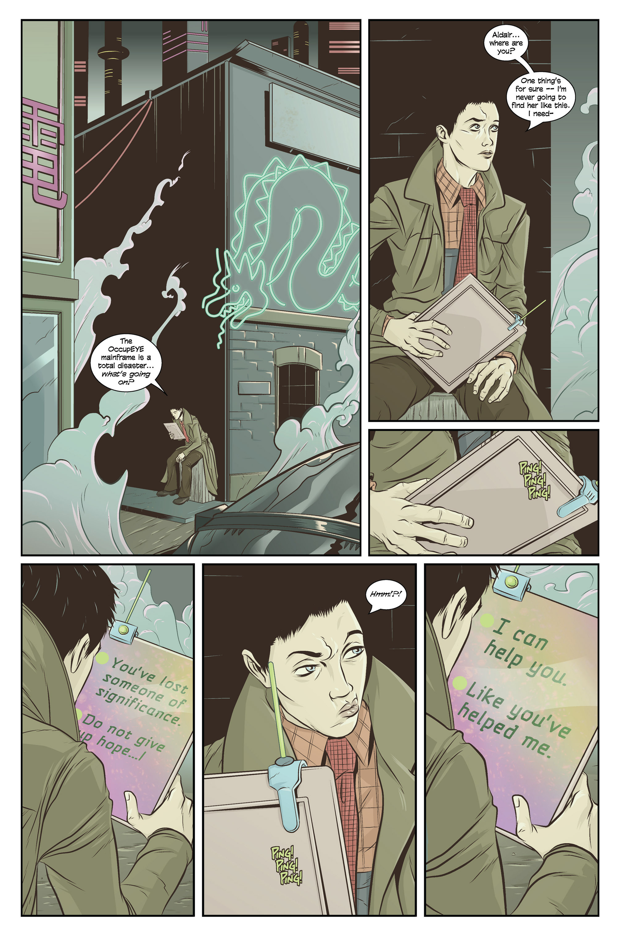 Read online Skinned comic -  Issue #3 - 7
