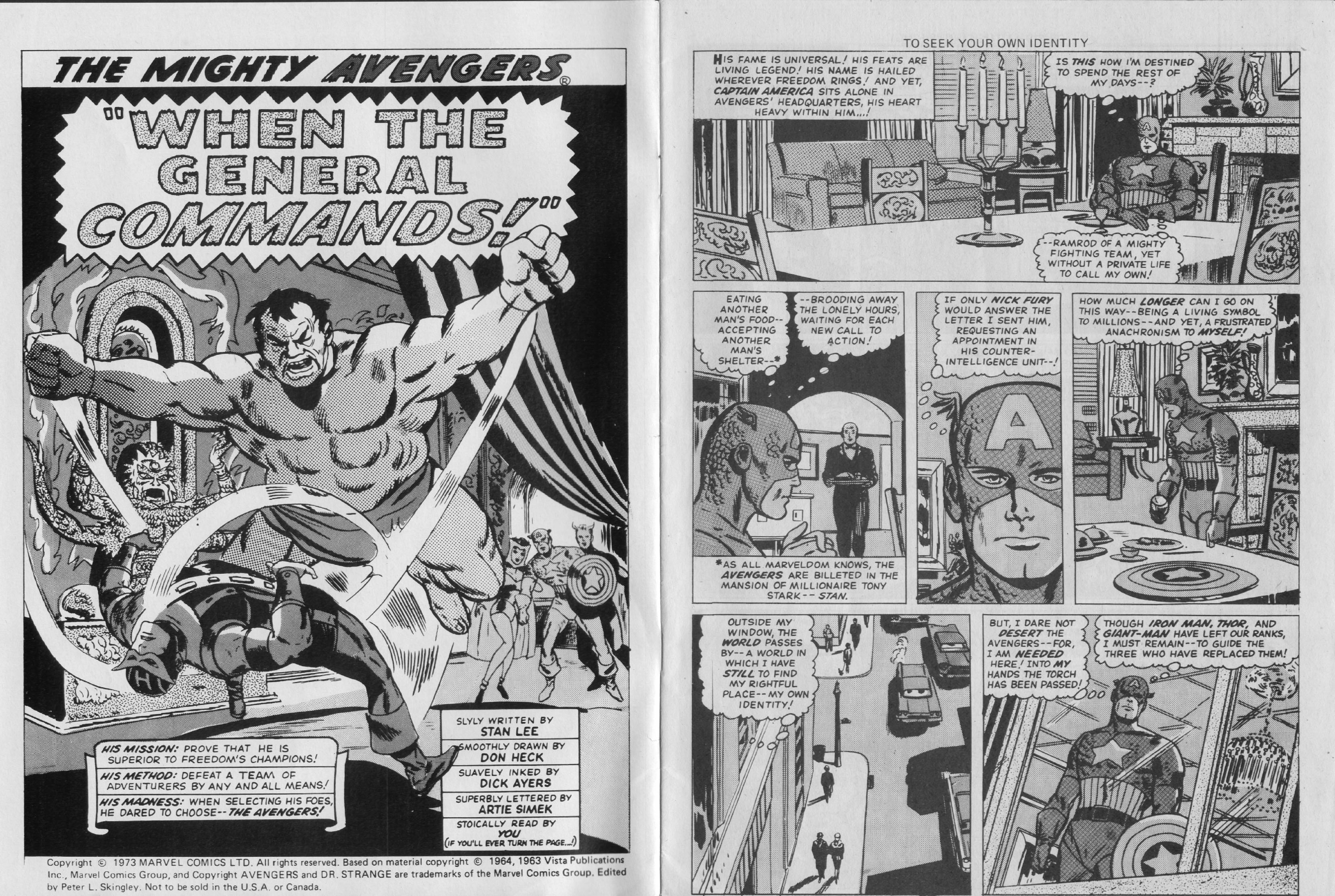 Read online The Avengers (1973) comic -  Issue #15 - 2