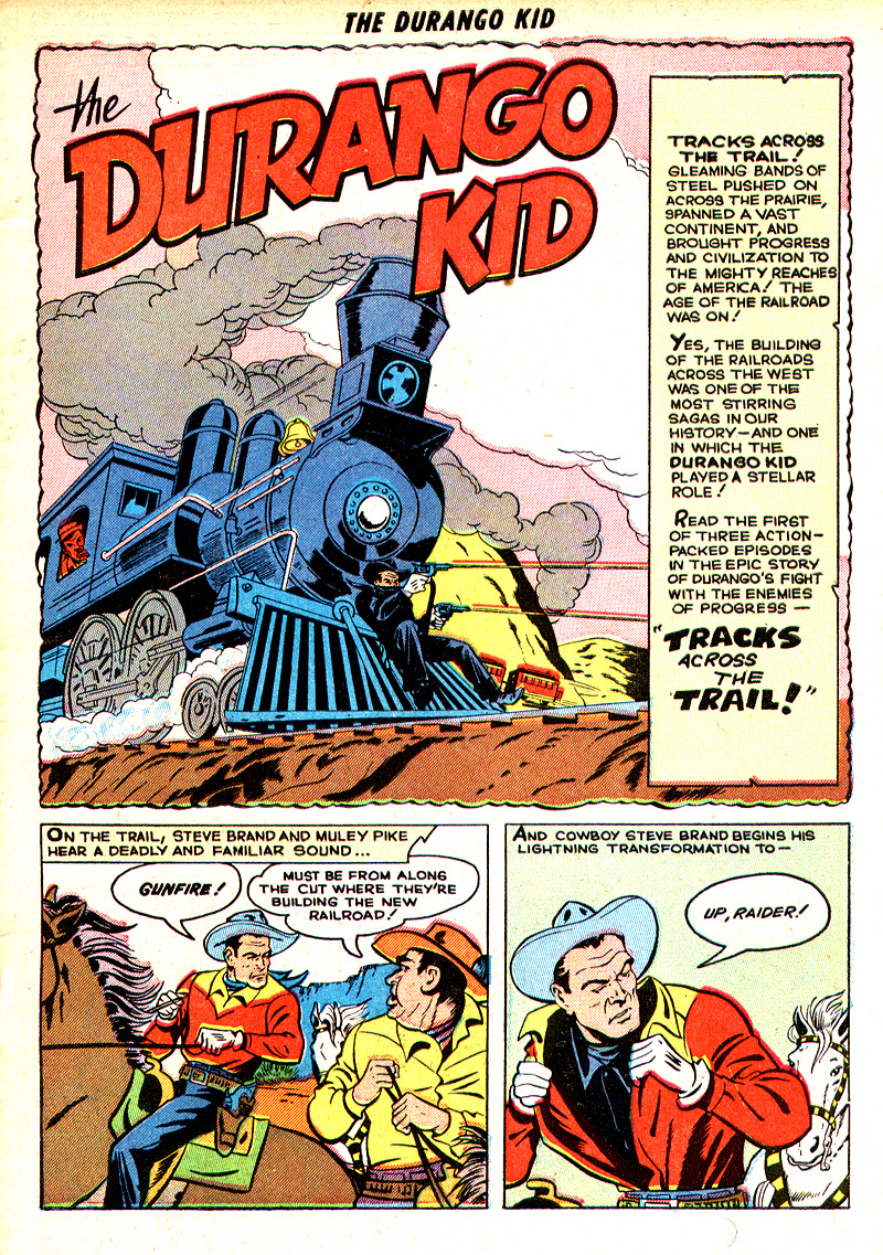 Read online Charles Starrett as The Durango Kid comic -  Issue #4 - 4