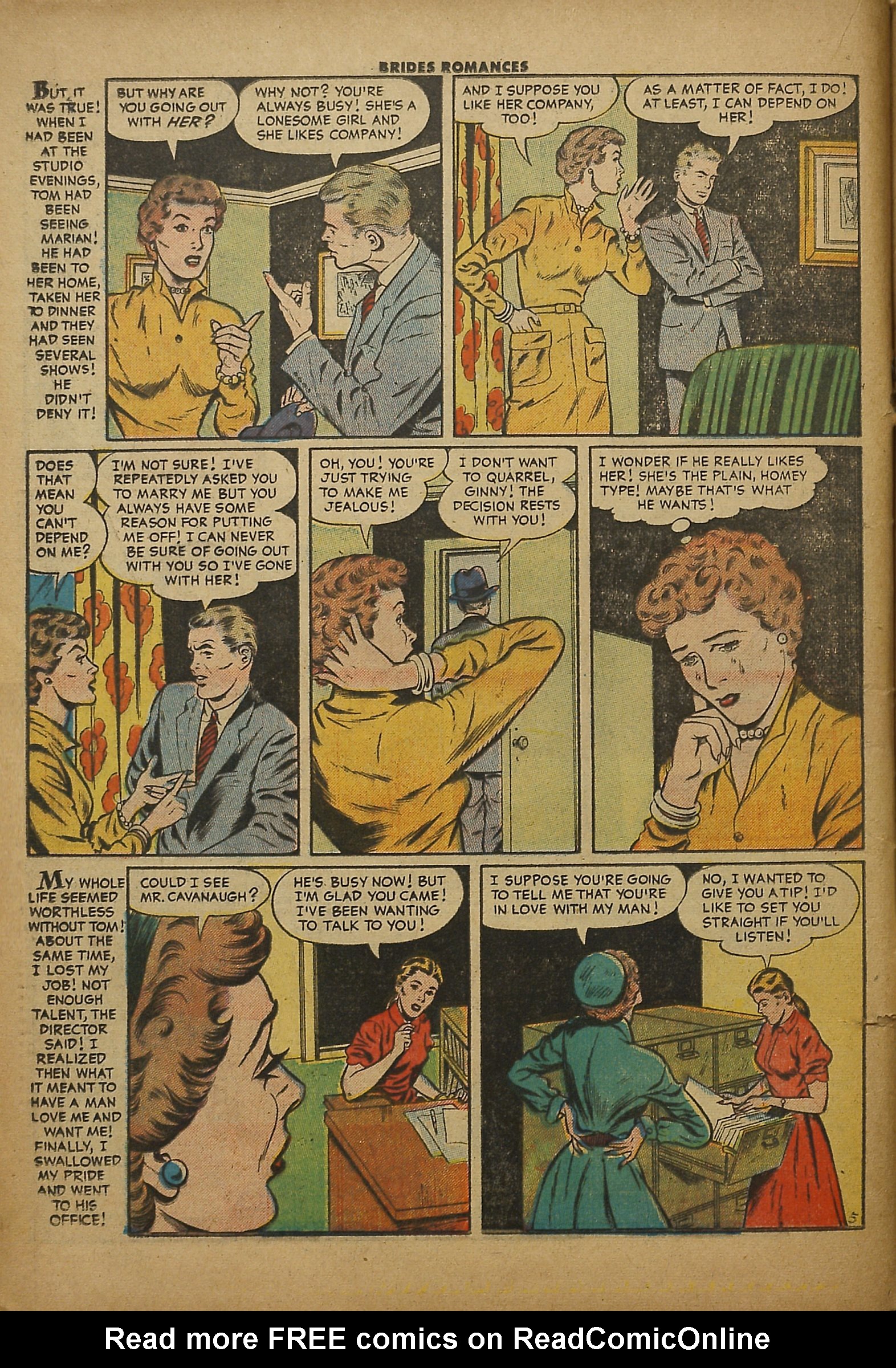 Read online Brides Romances comic -  Issue #16 - 16