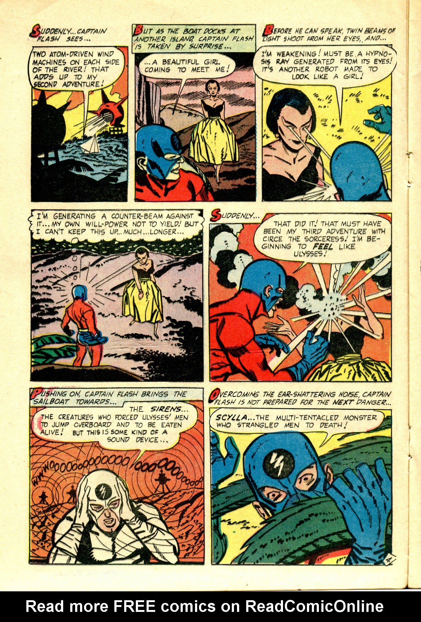 Read online Captain Flash comic -  Issue #1 - 13