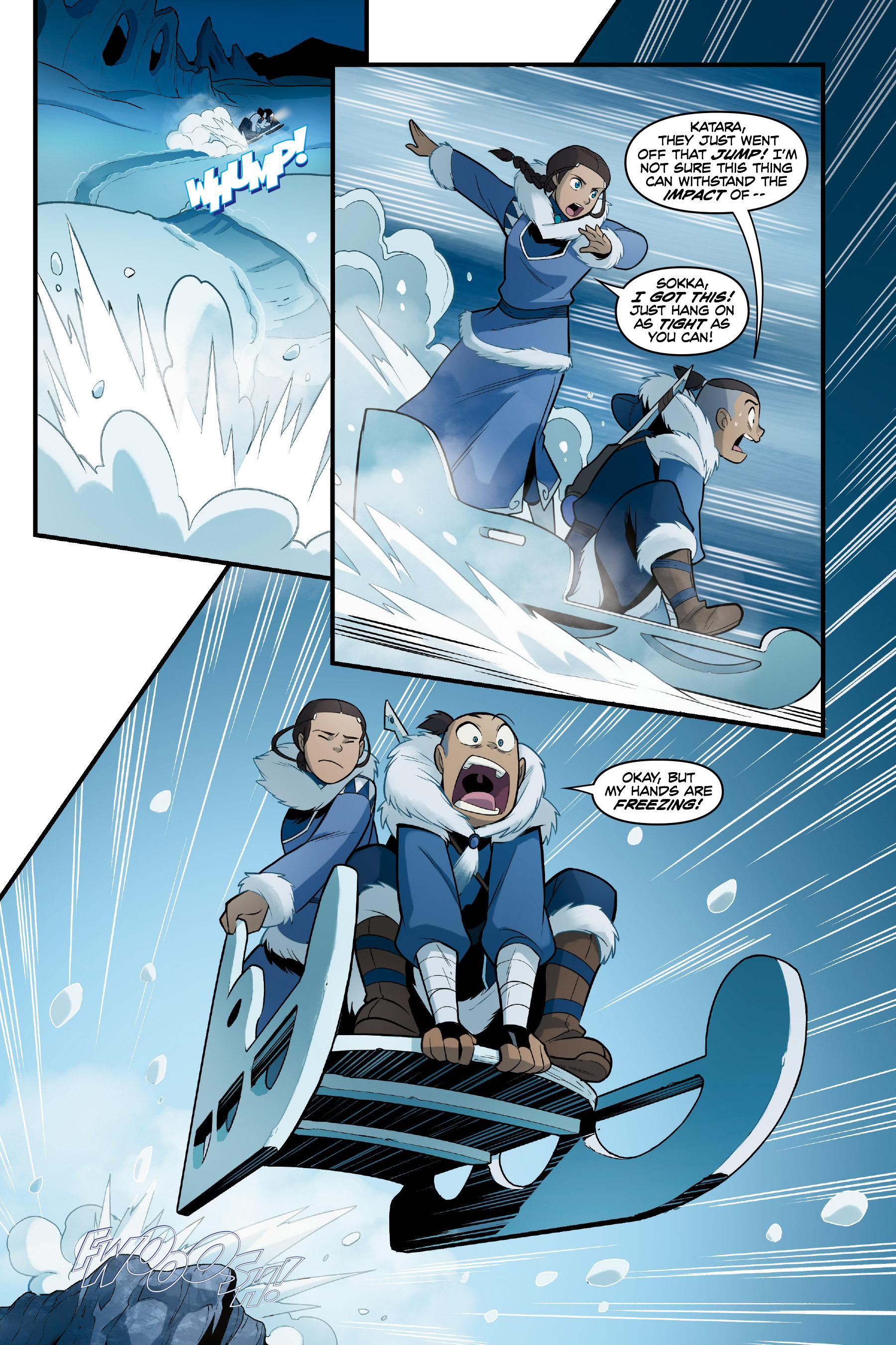 Read online Nickelodeon Avatar: The Last Airbender - North and South comic -  Issue #1 - 44
