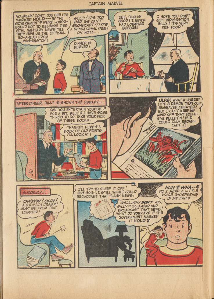 Read online Captain Marvel Adventures comic -  Issue #31 - 36