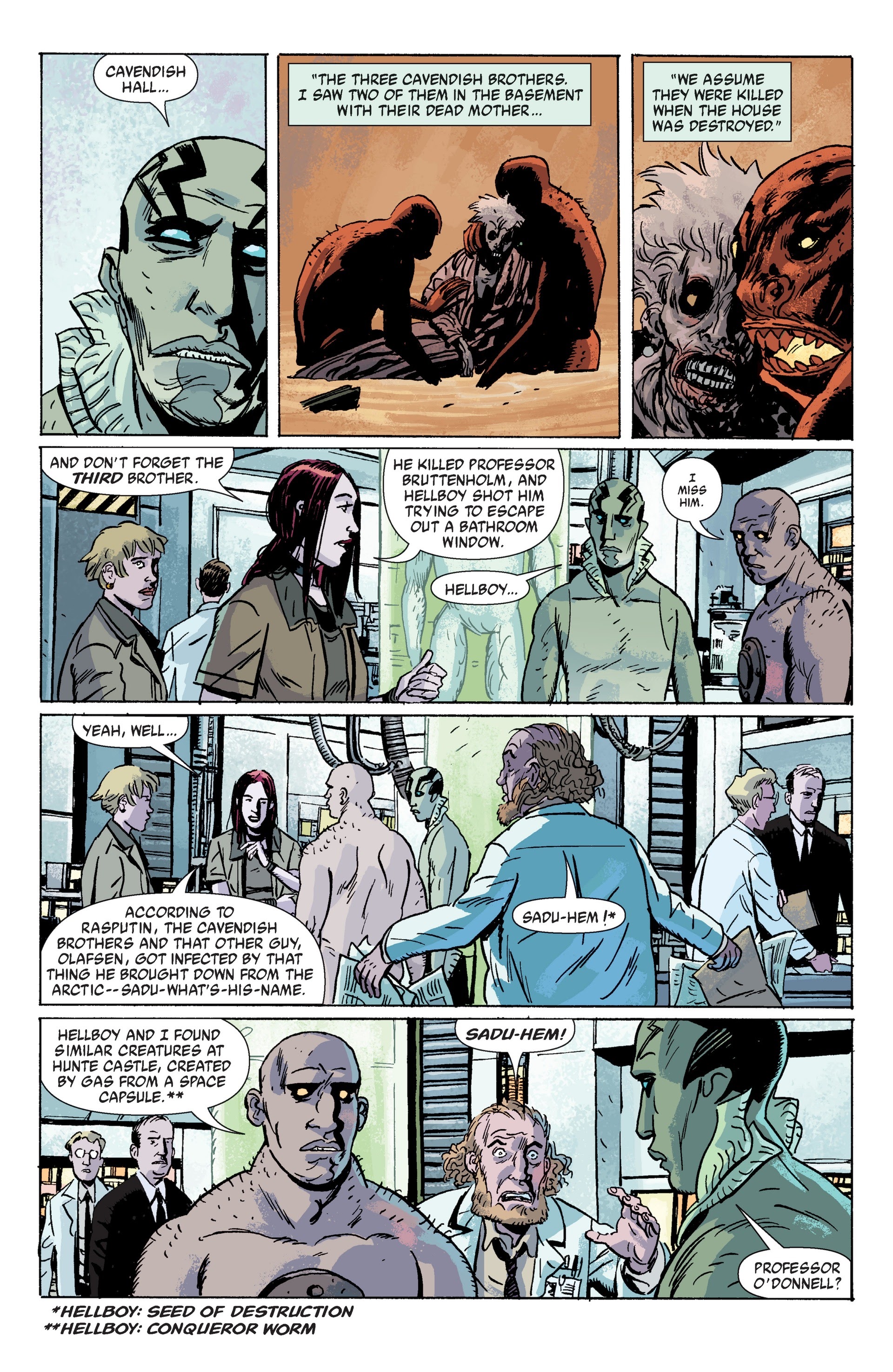 Read online Hellboy Universe Essentials: B.P.R.D. comic -  Issue # TPB - 36