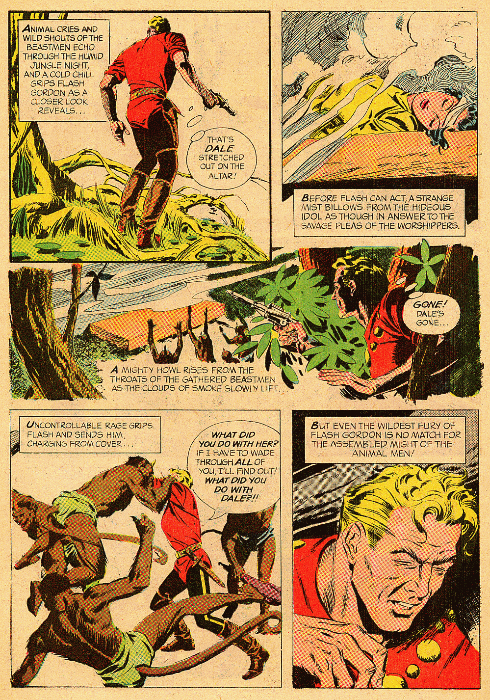 Read online Flash Gordon (1966) comic -  Issue #5 - 7