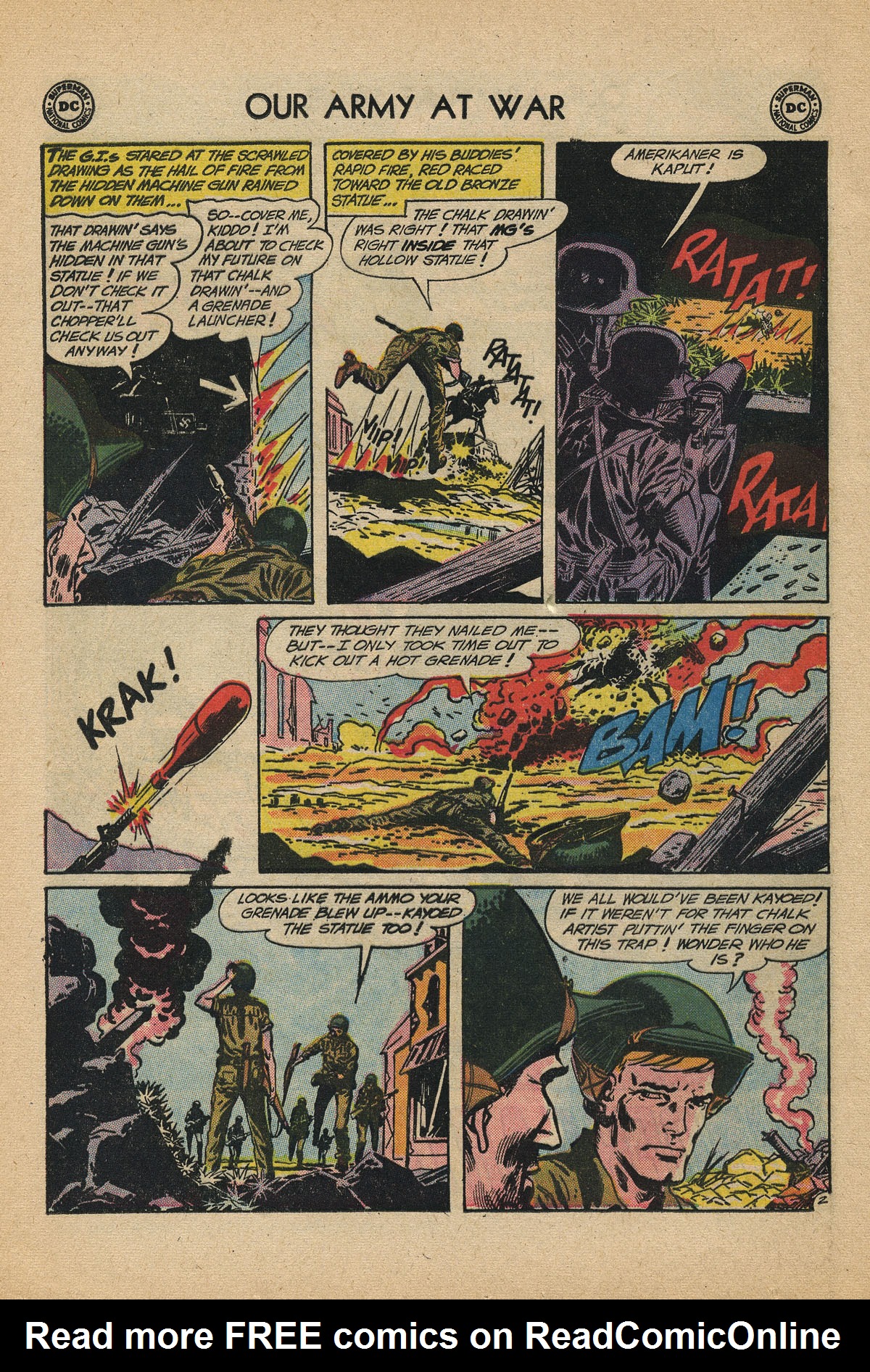 Read online Our Army at War (1952) comic -  Issue #115 - 28