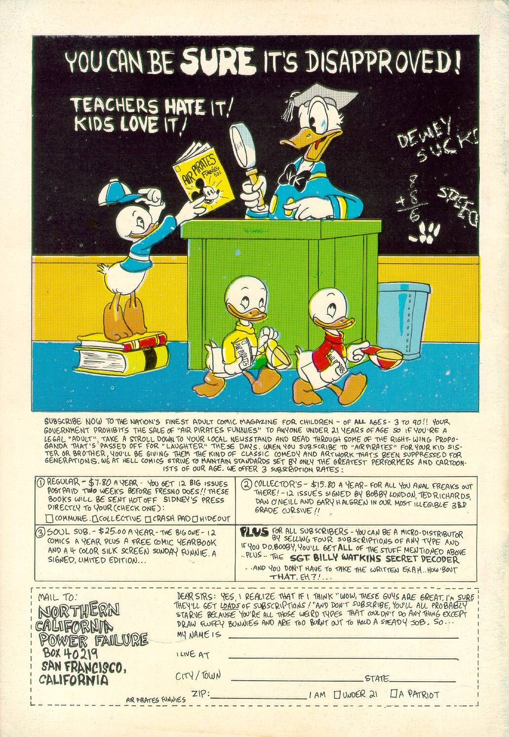 Read online Air Pirates Funnies comic -  Issue #2 - 44