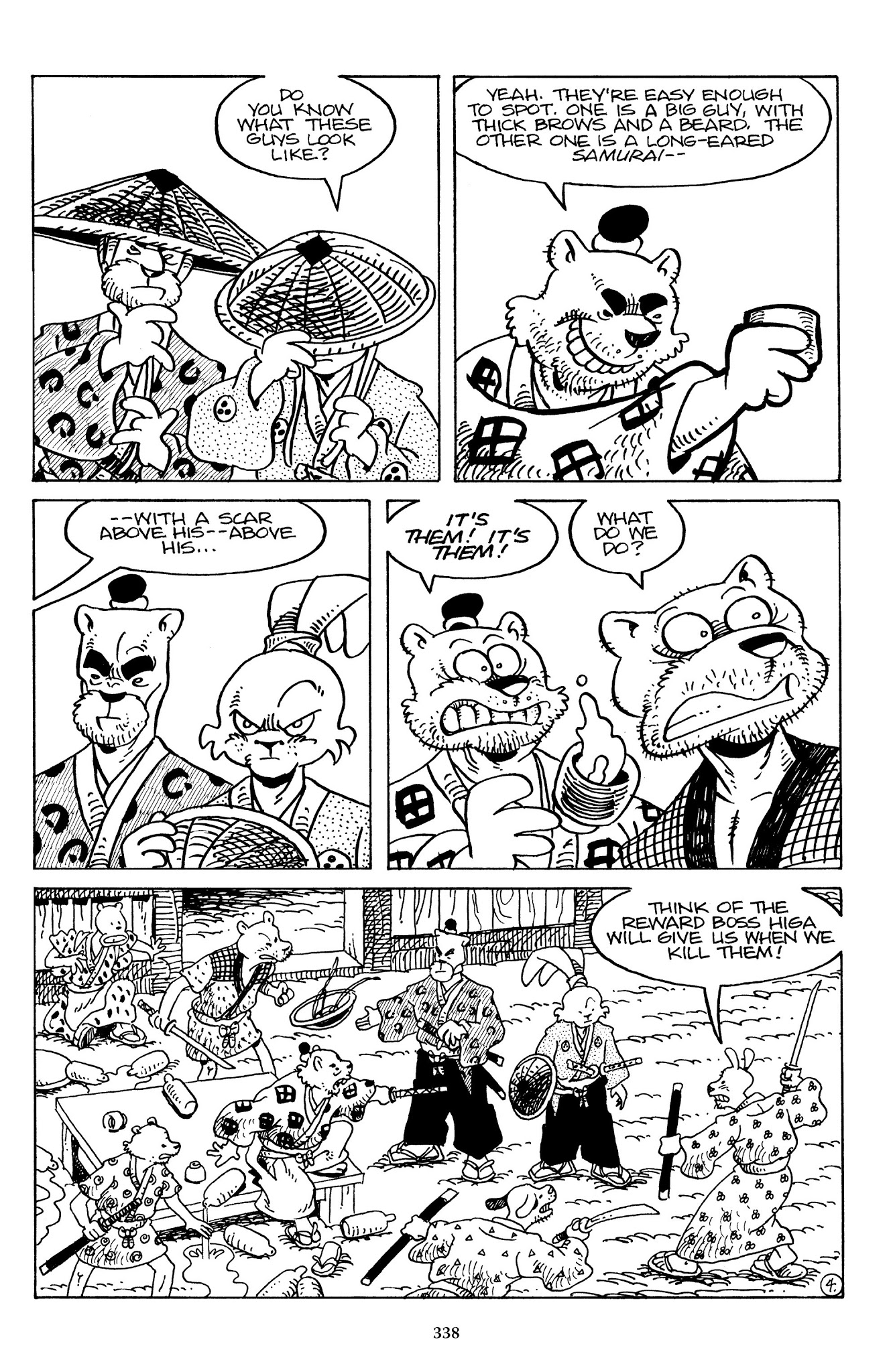 Read online The Usagi Yojimbo Saga comic -  Issue # TPB 7 - 333
