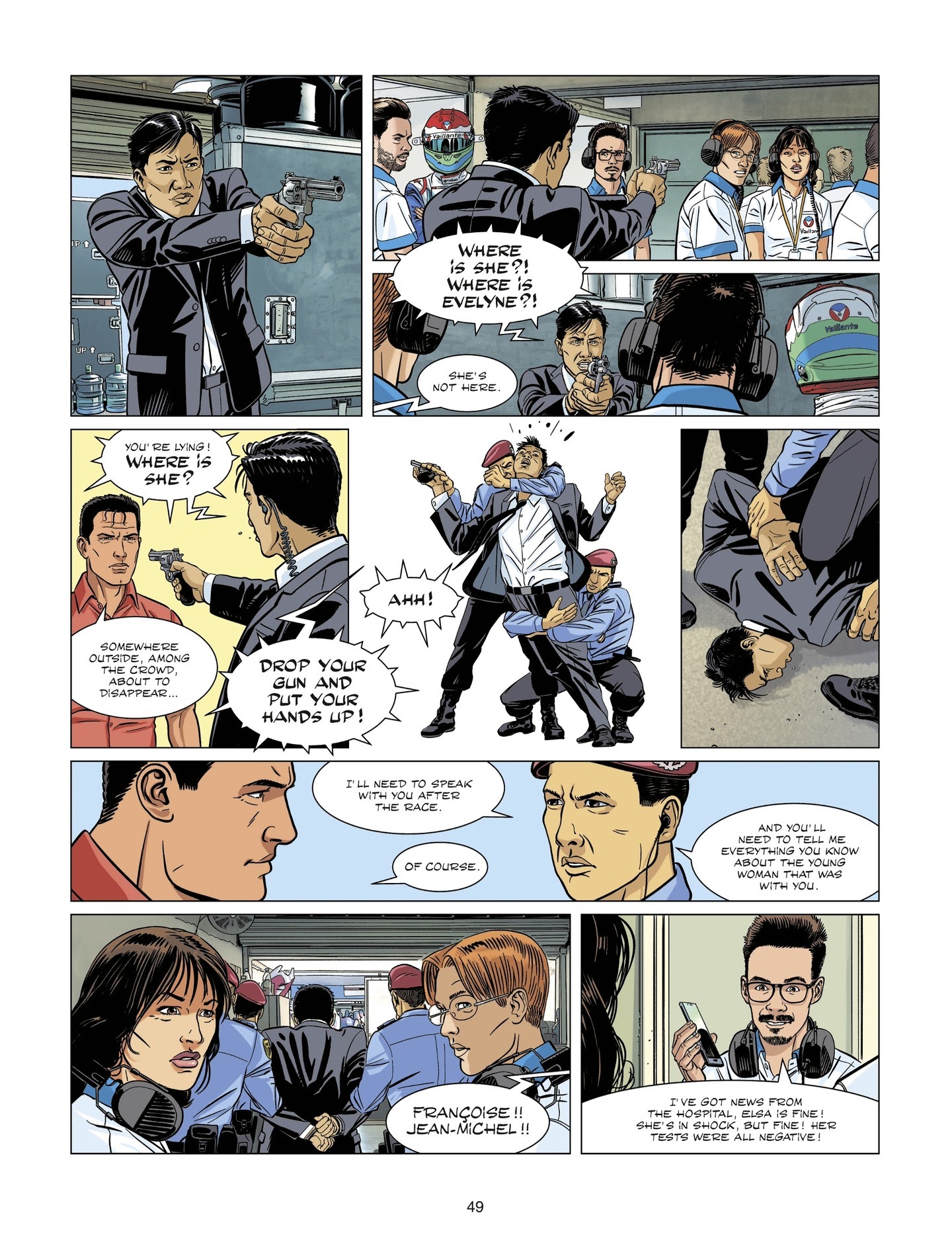 Read online Michel Vaillant comic -  Issue #7 - 49