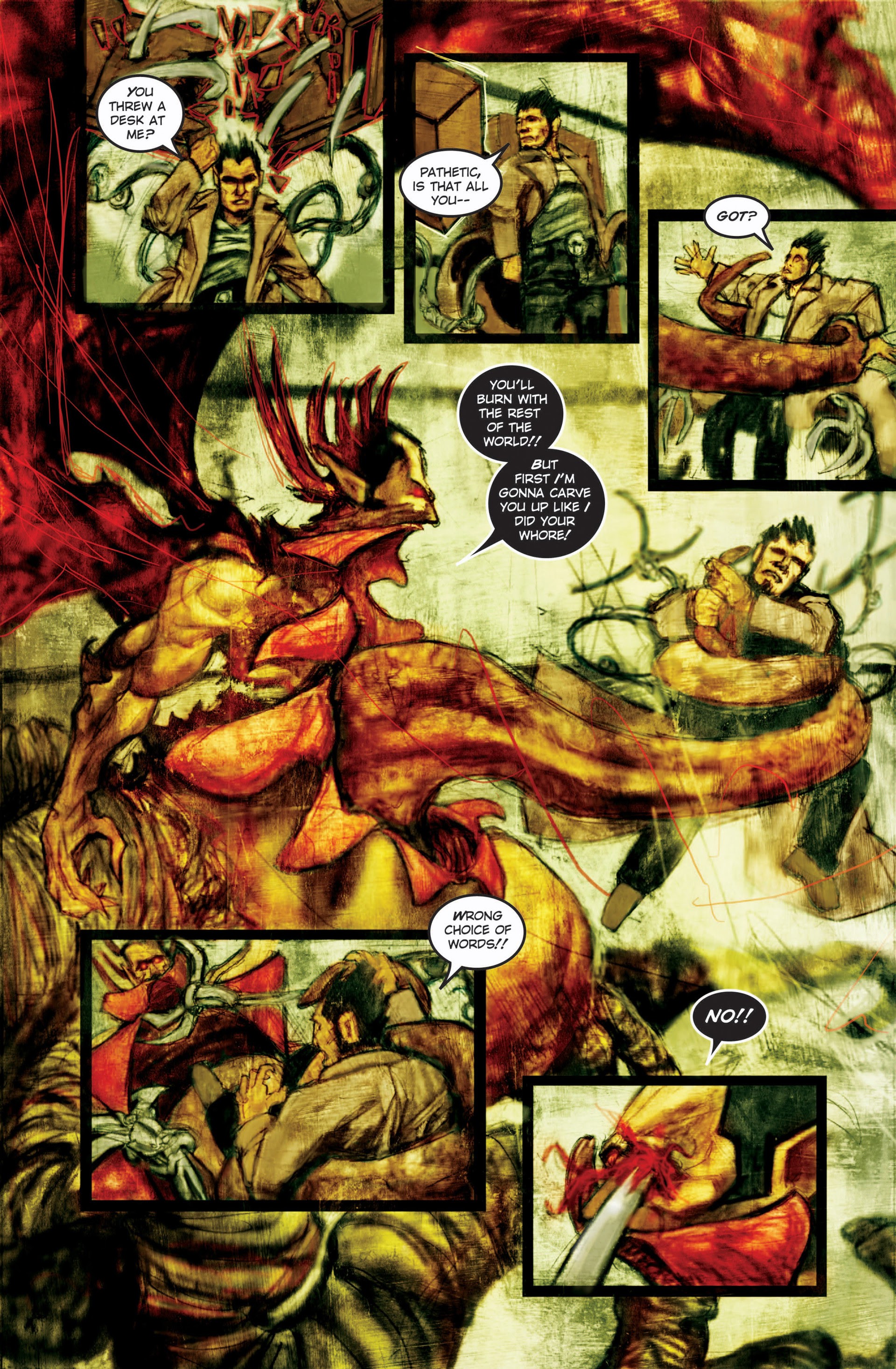 Read online Trenchcoats, Cigarettes and Shotguns comic -  Issue #3 - 21