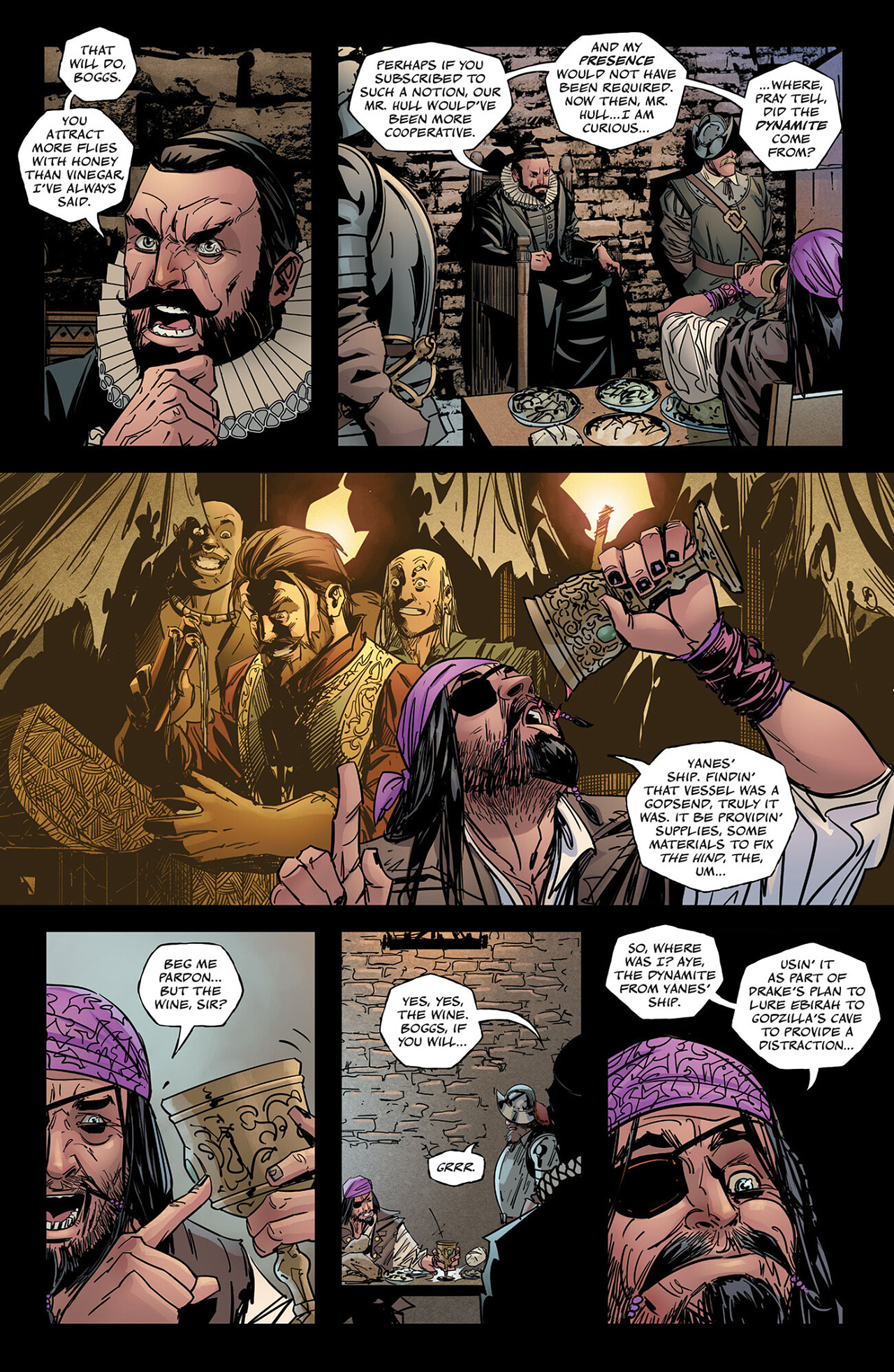 Read online Godzilla: Here There Be Dragons comic -  Issue #4 - 9