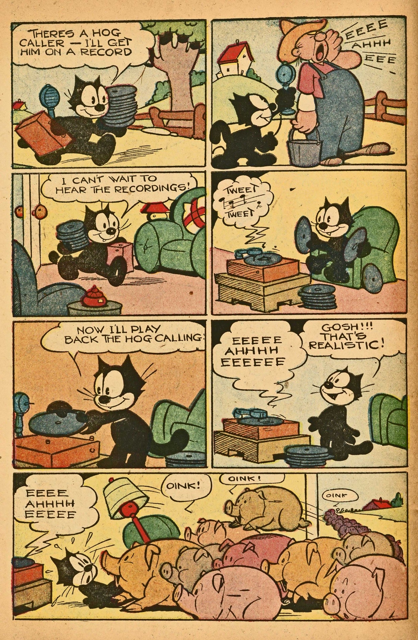 Read online Felix the Cat (1951) comic -  Issue #39 - 6