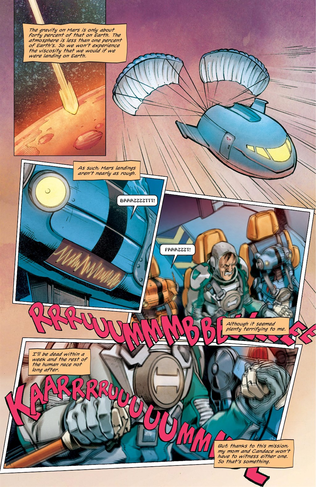 Read online Traveling To Mars comic -  Issue #8 - 9