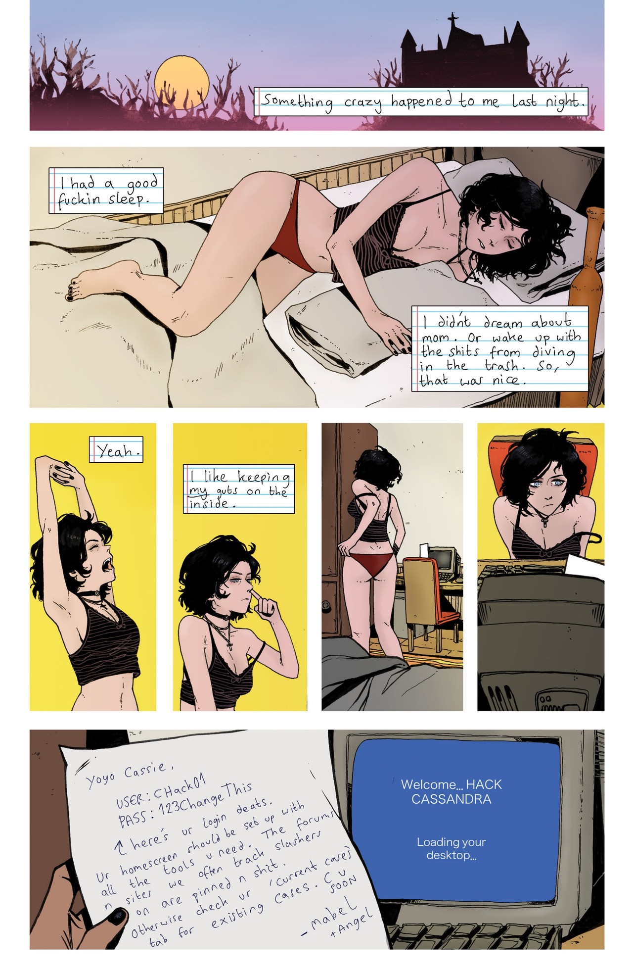 Read online Hack Slash: Back To School comic -  Issue #2 - 11