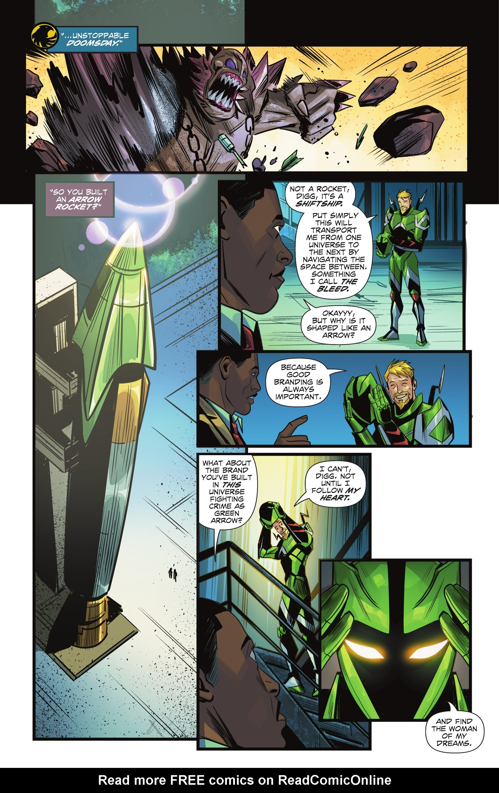 Read online Dark Crisis: Worlds Without A Justice League - Green Arrow comic -  Issue #1 - 26