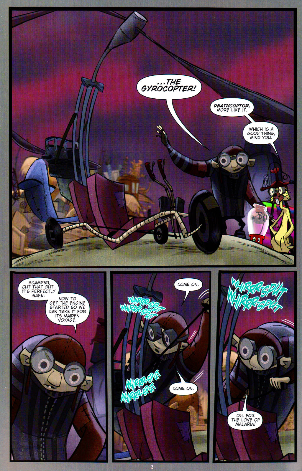 Read online Igor Movie Prequel comic -  Issue #4 - 4