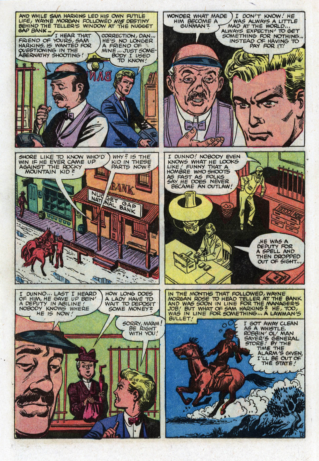 Read online Western Gunfighters (1956) comic -  Issue #25 - 16