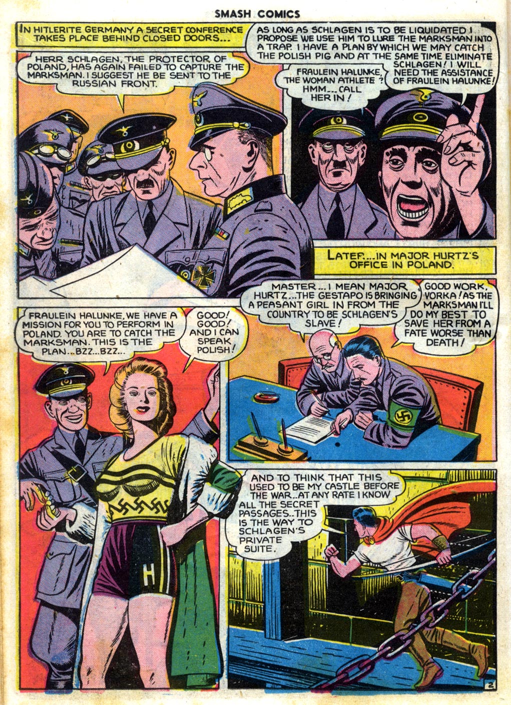 Read online Smash Comics comic -  Issue #48 - 46