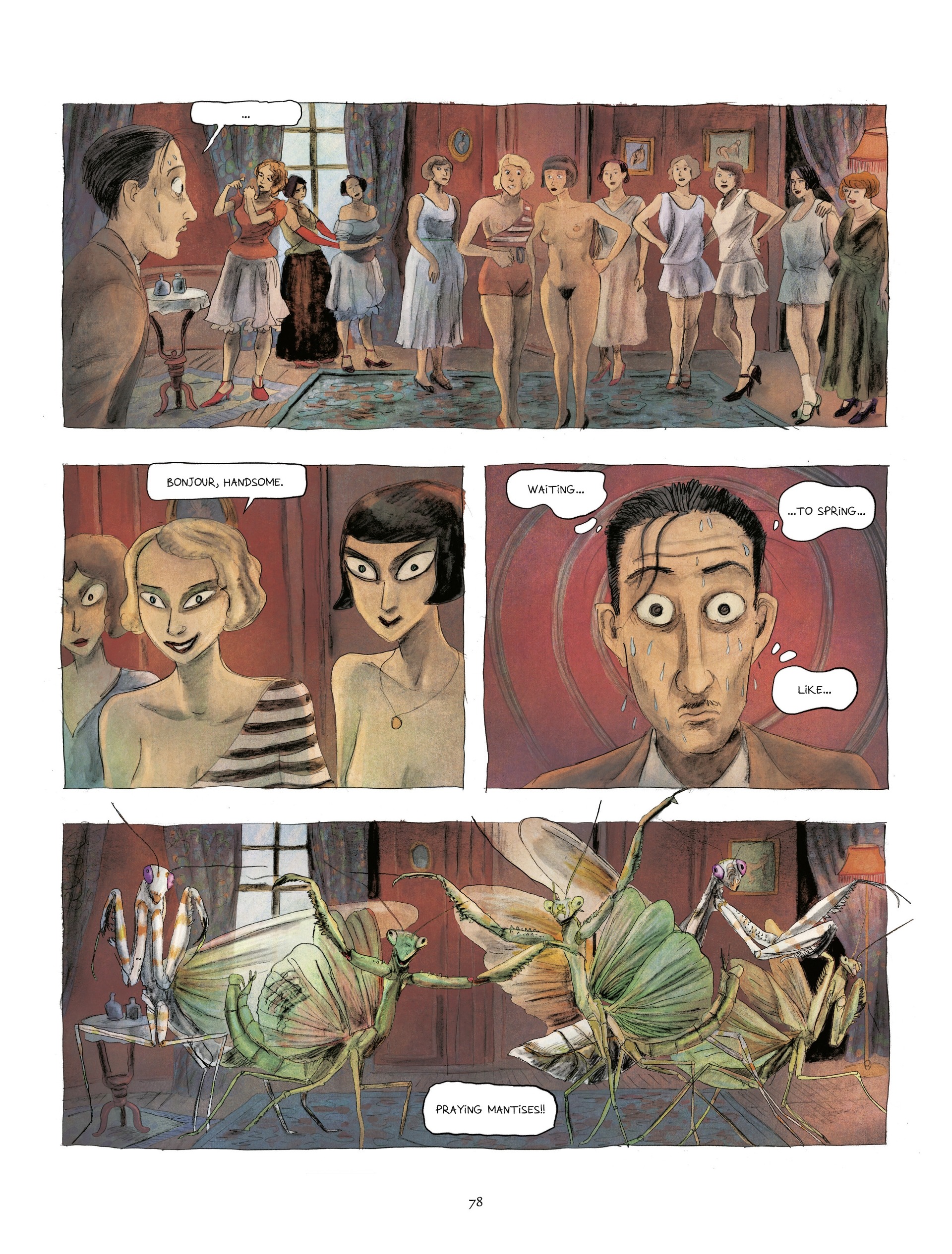 Read online Dalí: Before Gala comic -  Issue # TPB - 80