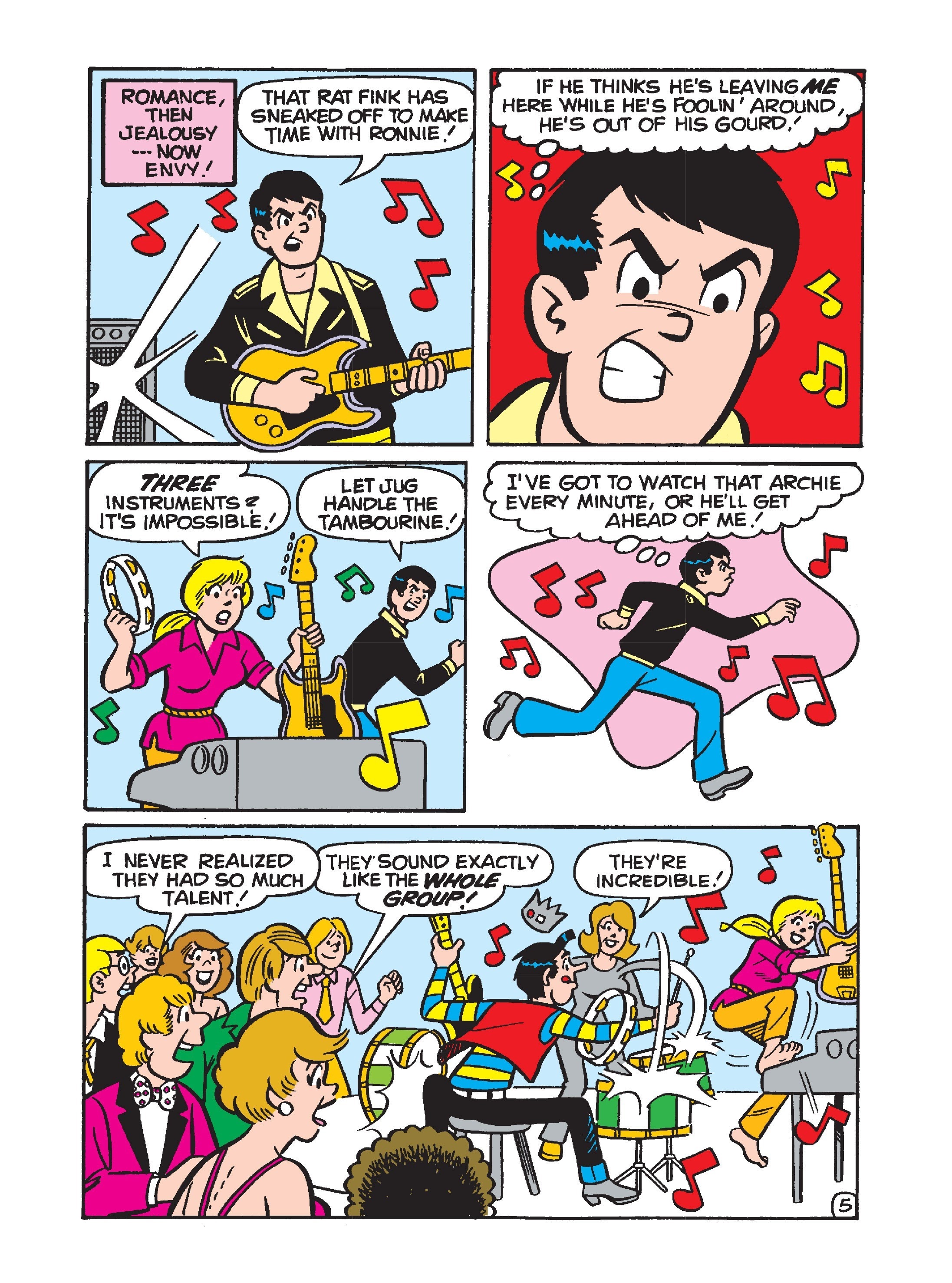 Read online Archie & Friends Double Digest comic -  Issue #30 - 147