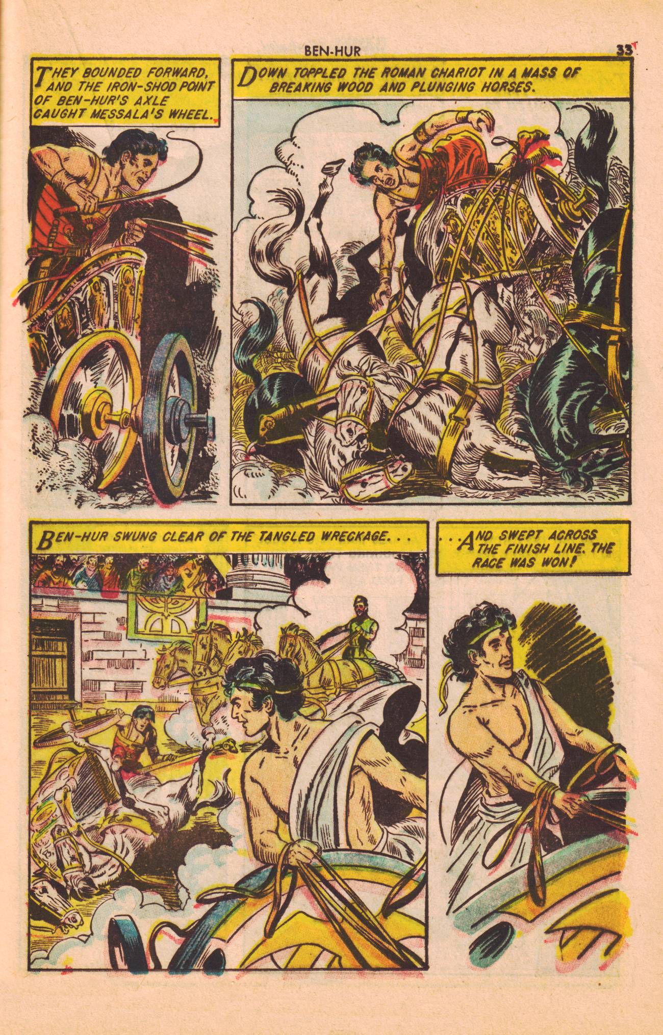 Read online Classics Illustrated comic -  Issue #147 - 35