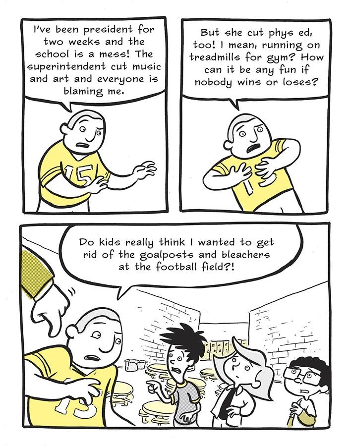 Read online Lunch Lady and the Schoolwide Scuffle comic -  Issue # TPB - 9